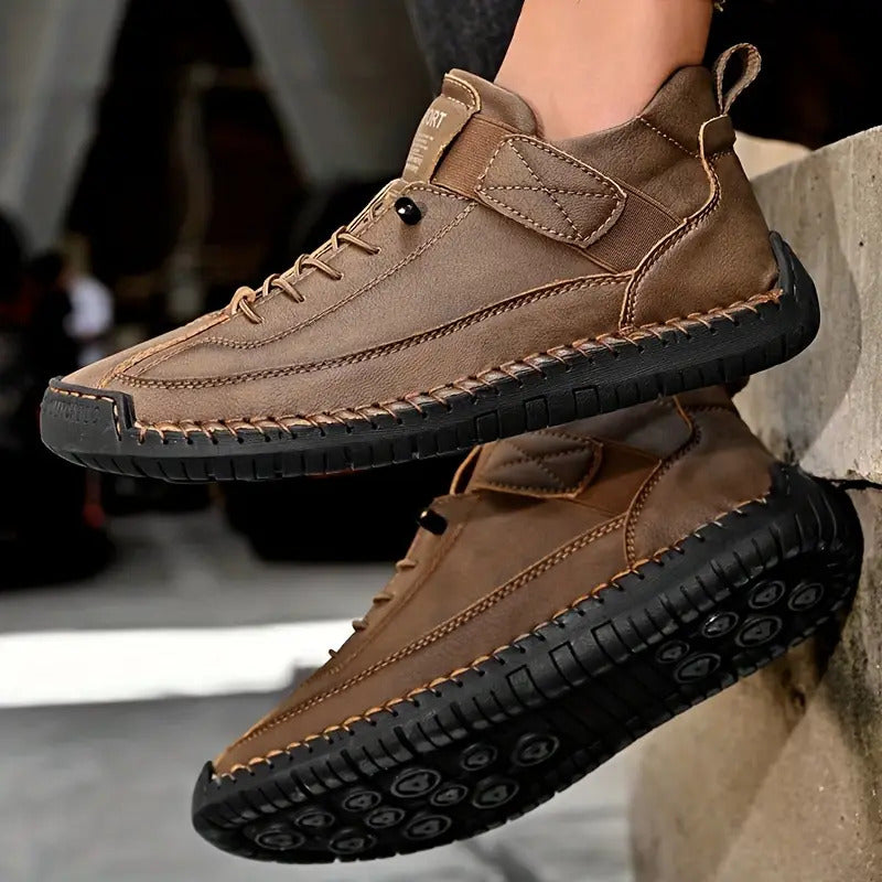Eden – Suede Lace Up Walking Sneakers