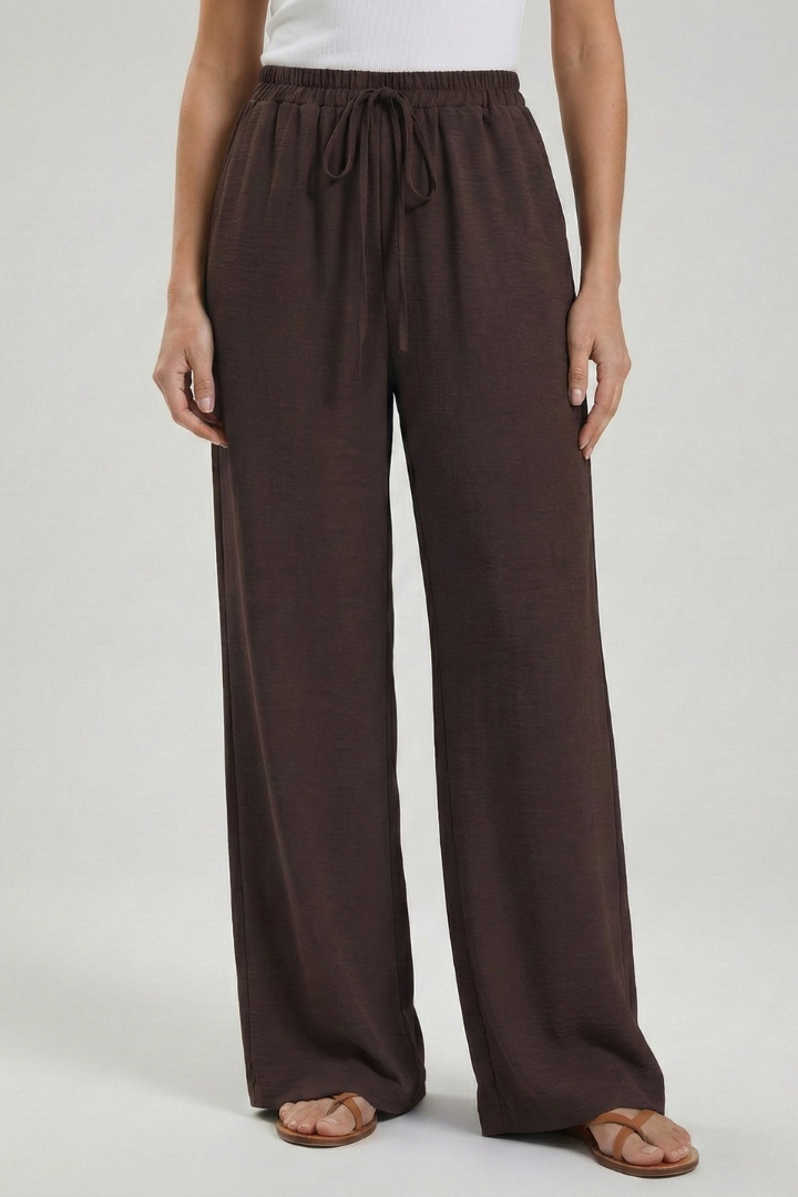 Rosalie – High Waist Wide Leg Palazzo Pants