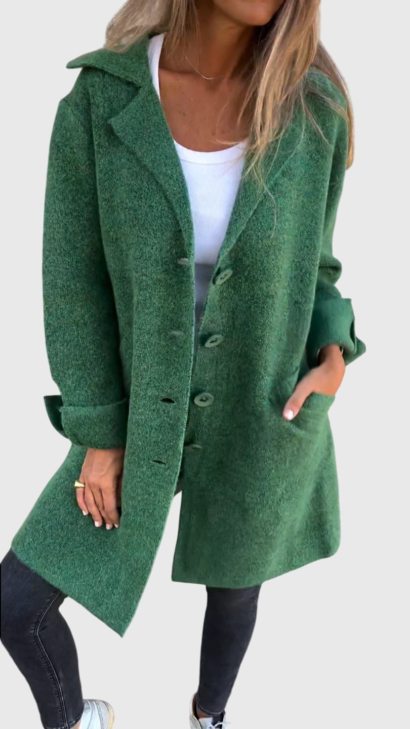 Vivian – Open Front Longline Blazer