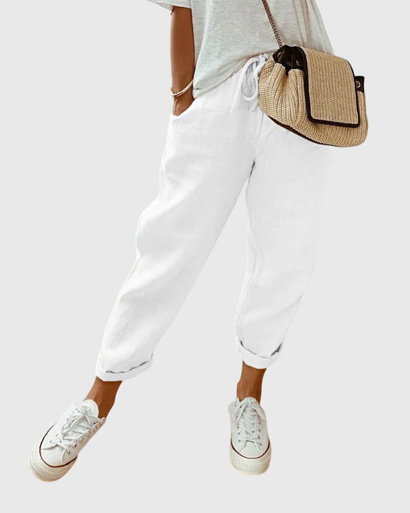 Adriana – High Waist Tapered Jogger Pants