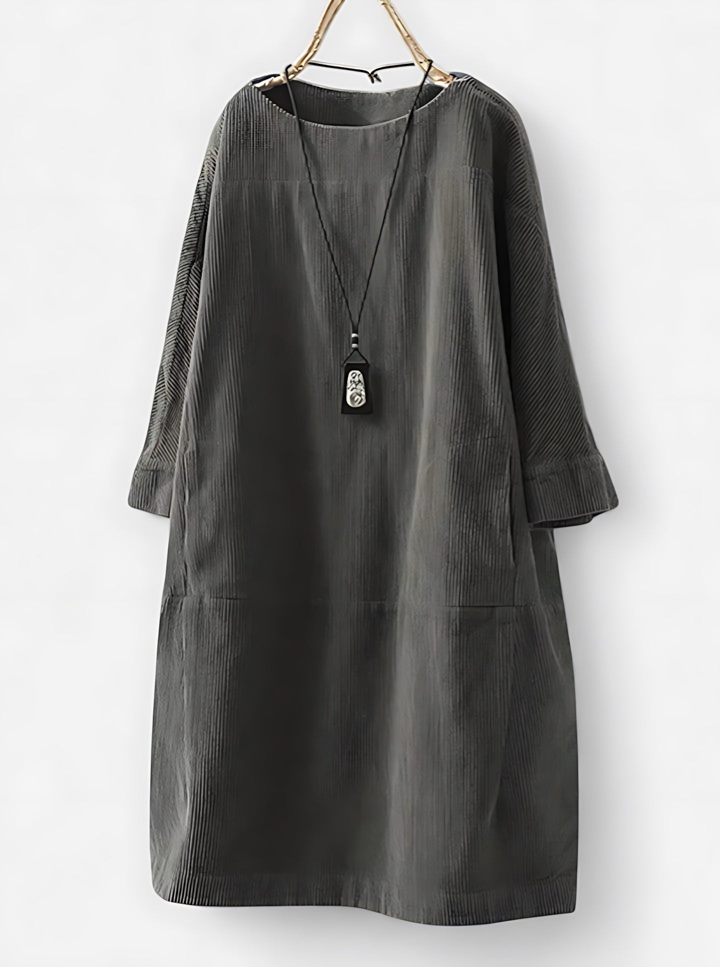 Adalynn – Oversized Long Sleeve Cocoon Dress
