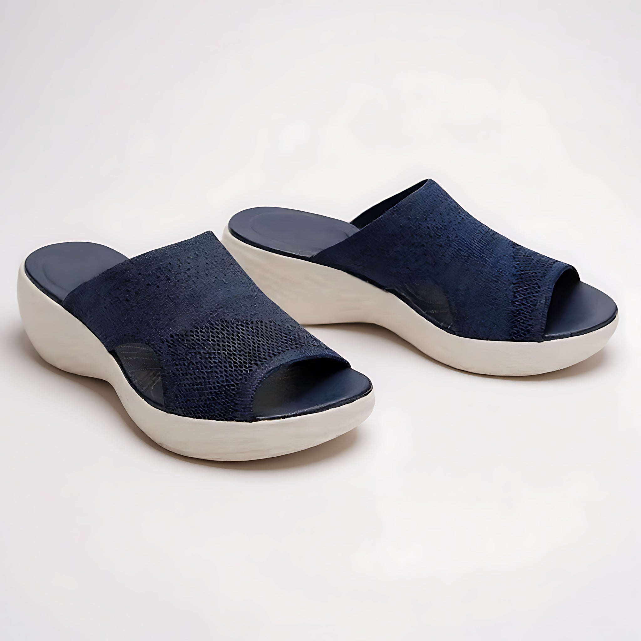 Adalynn – Stretch Knit Slide Sandals