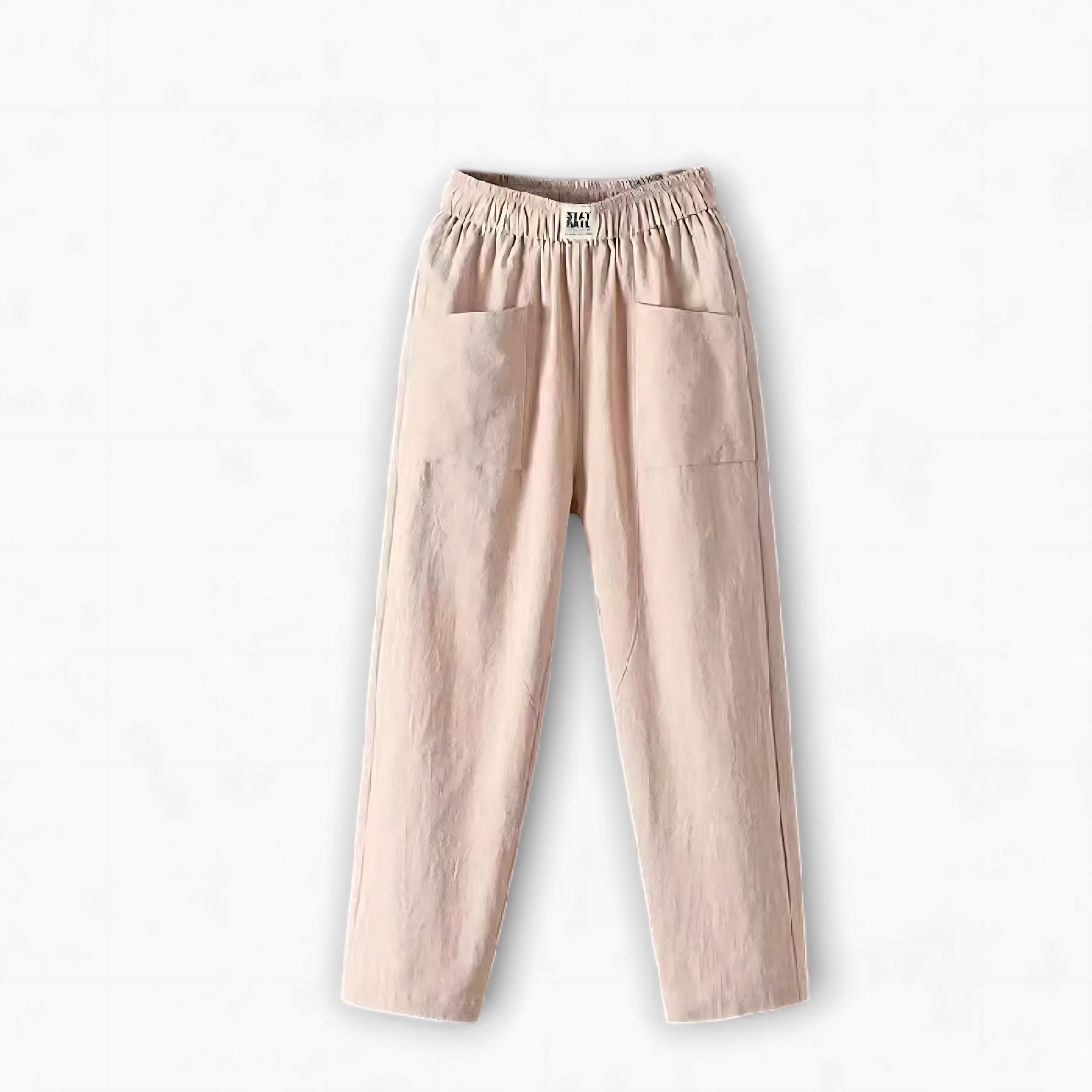 Adriana – Elastic Waist Cropped Wide Leg Pants