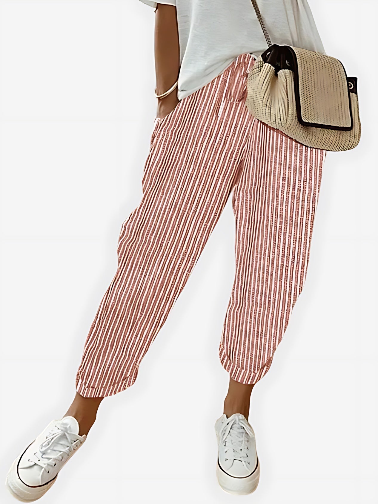 Adriana – High Waist Tapered Jogger Pants