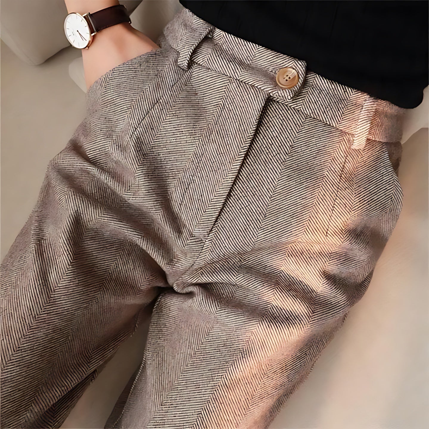 Adriana – Tailored Tapered Dress Pants