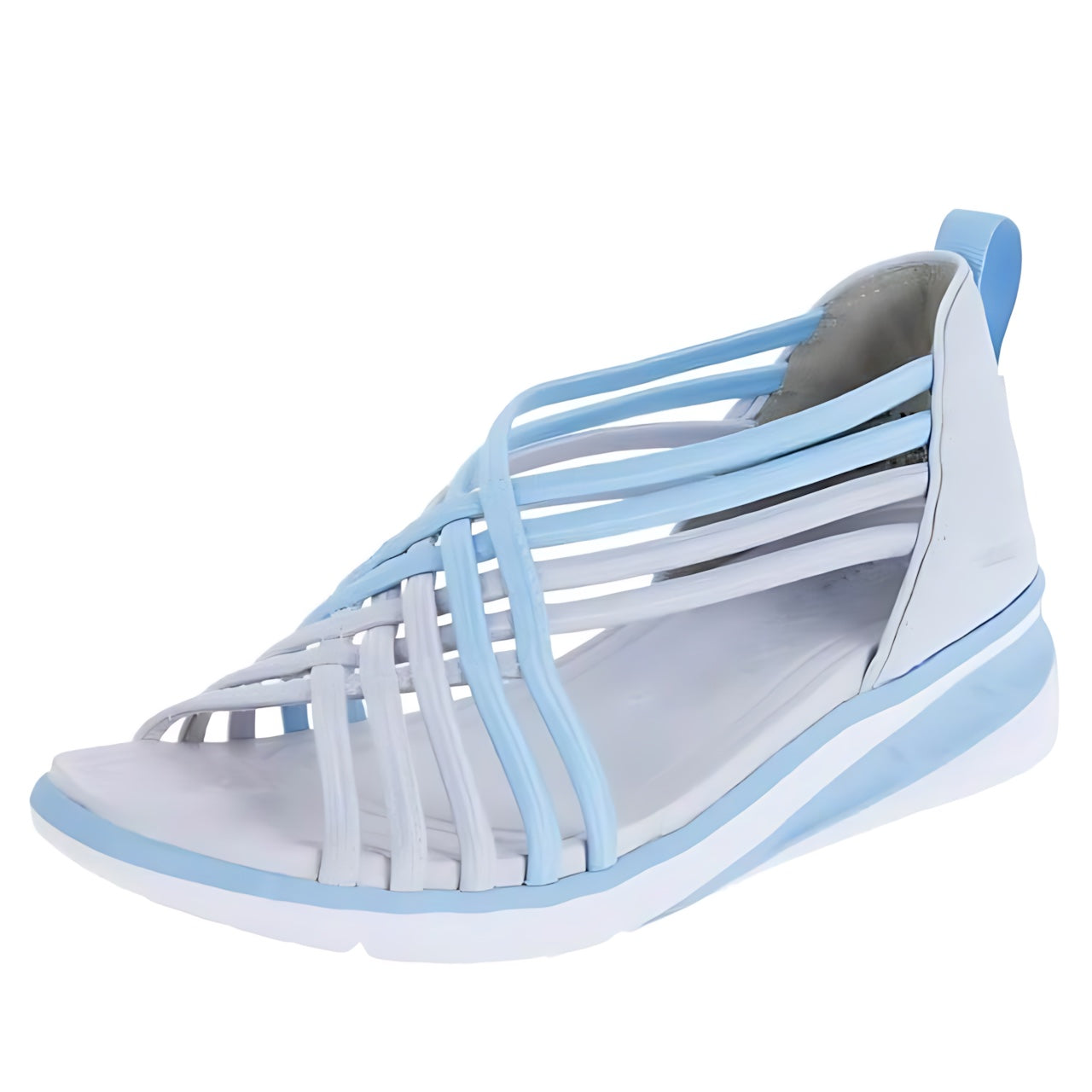 Alice – Crisscross Strappy Wedge Sandals