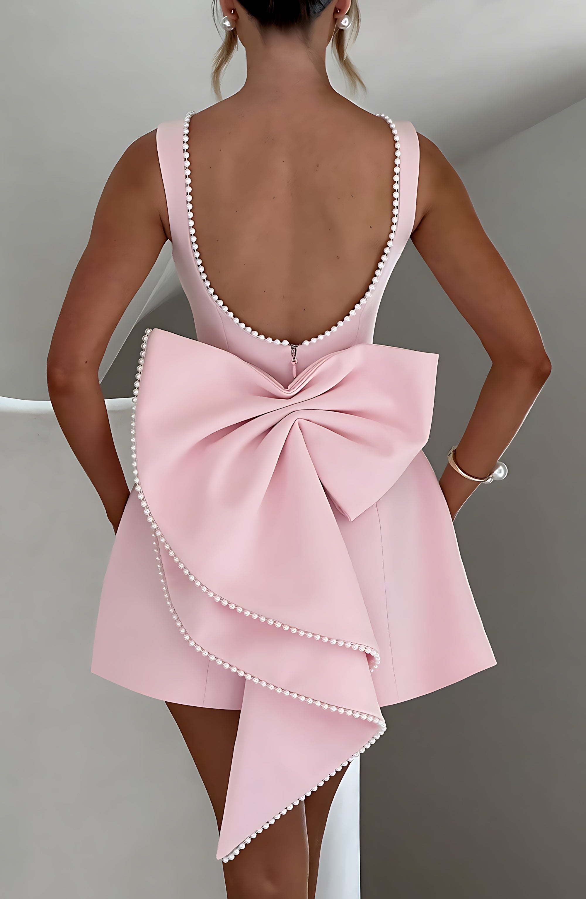 Alice – Structured A-Line Cocktail Mini Dress