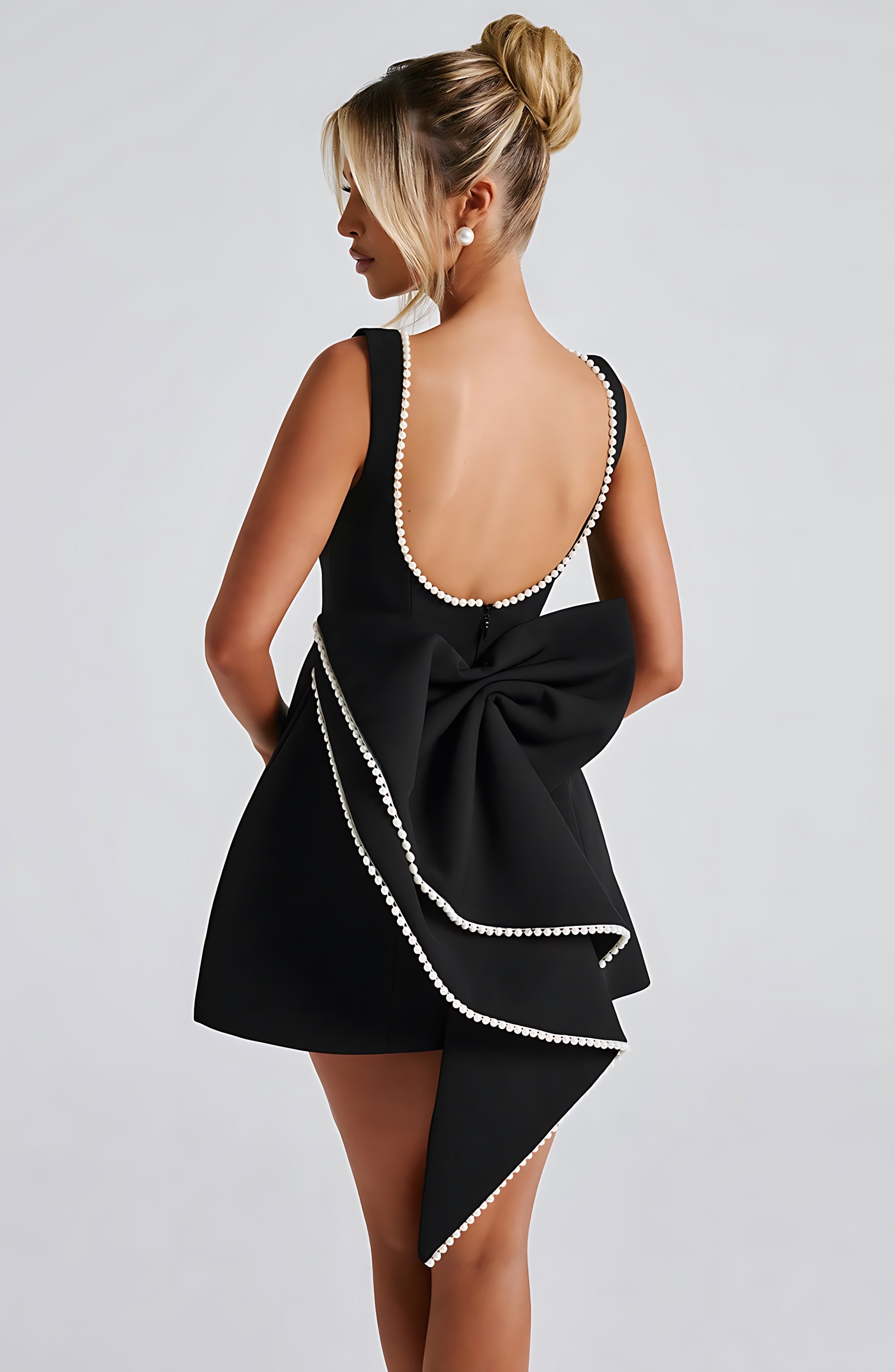 Alice – Structured A-Line Cocktail Mini Dress
