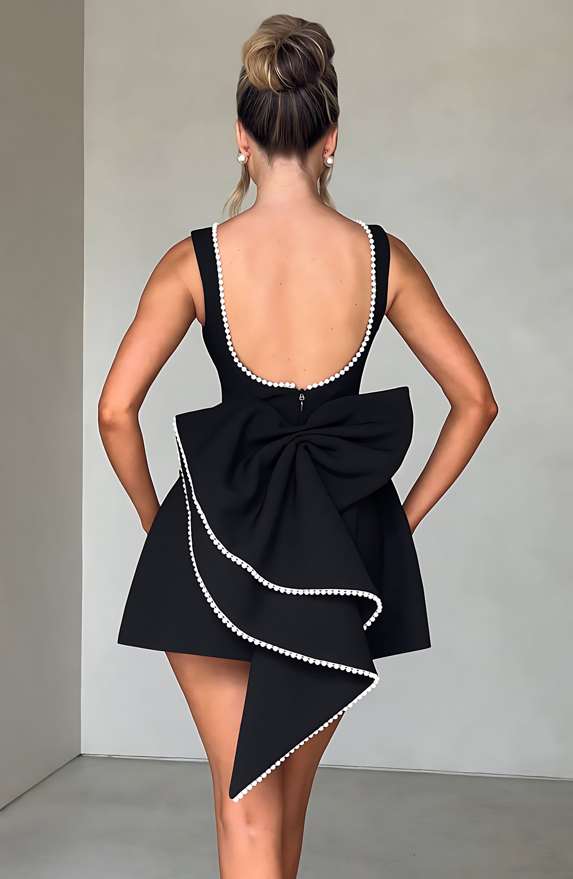 Alice – Structured A-Line Cocktail Mini Dress