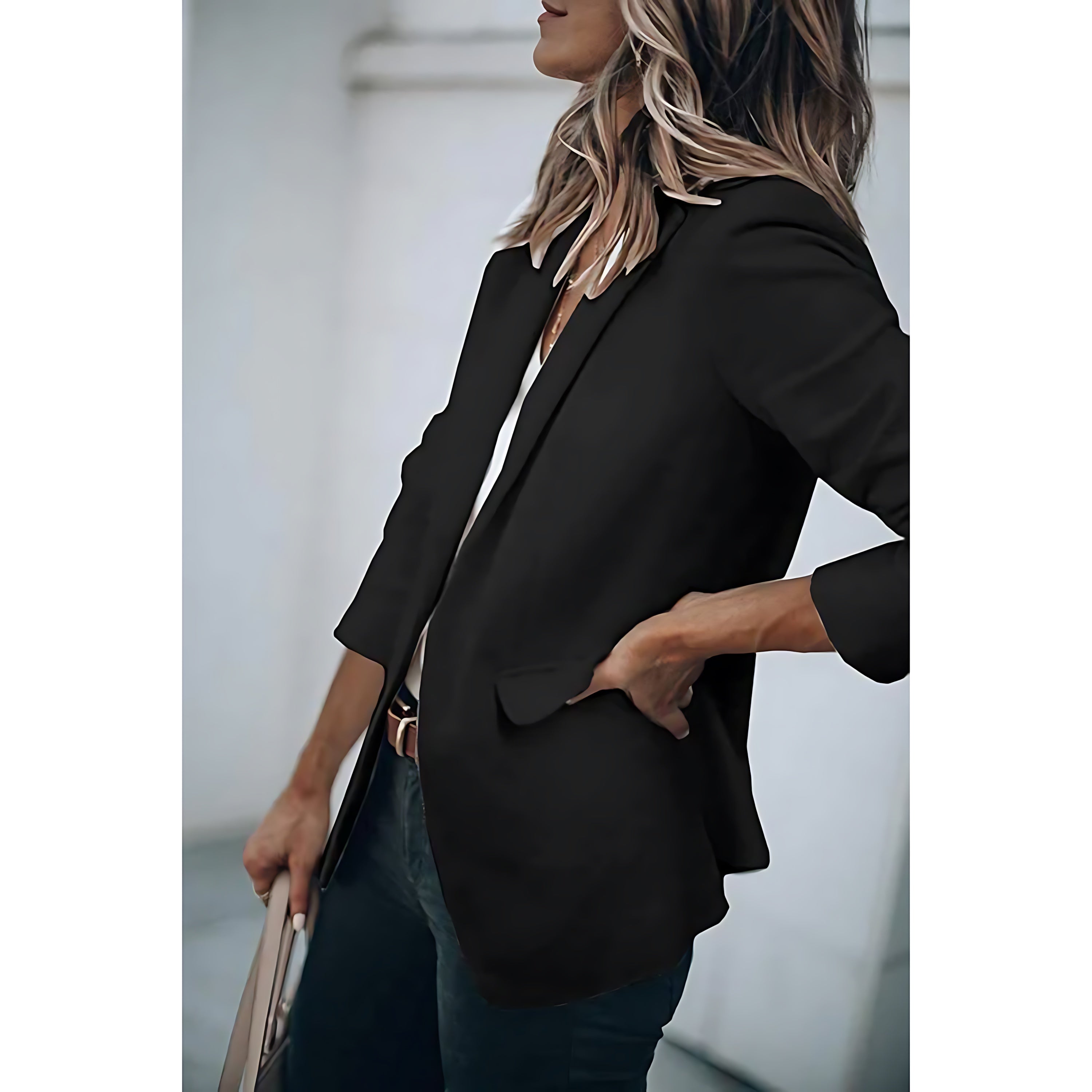 Alice – Tailored Single Button Blazer