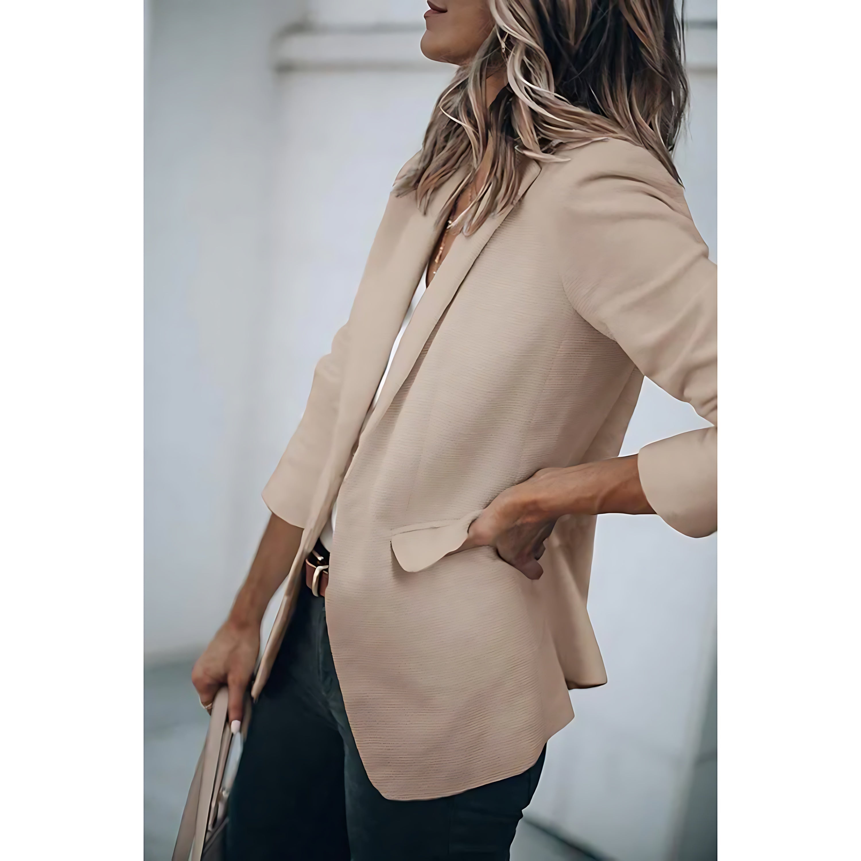 Alice – Tailored Single Button Blazer