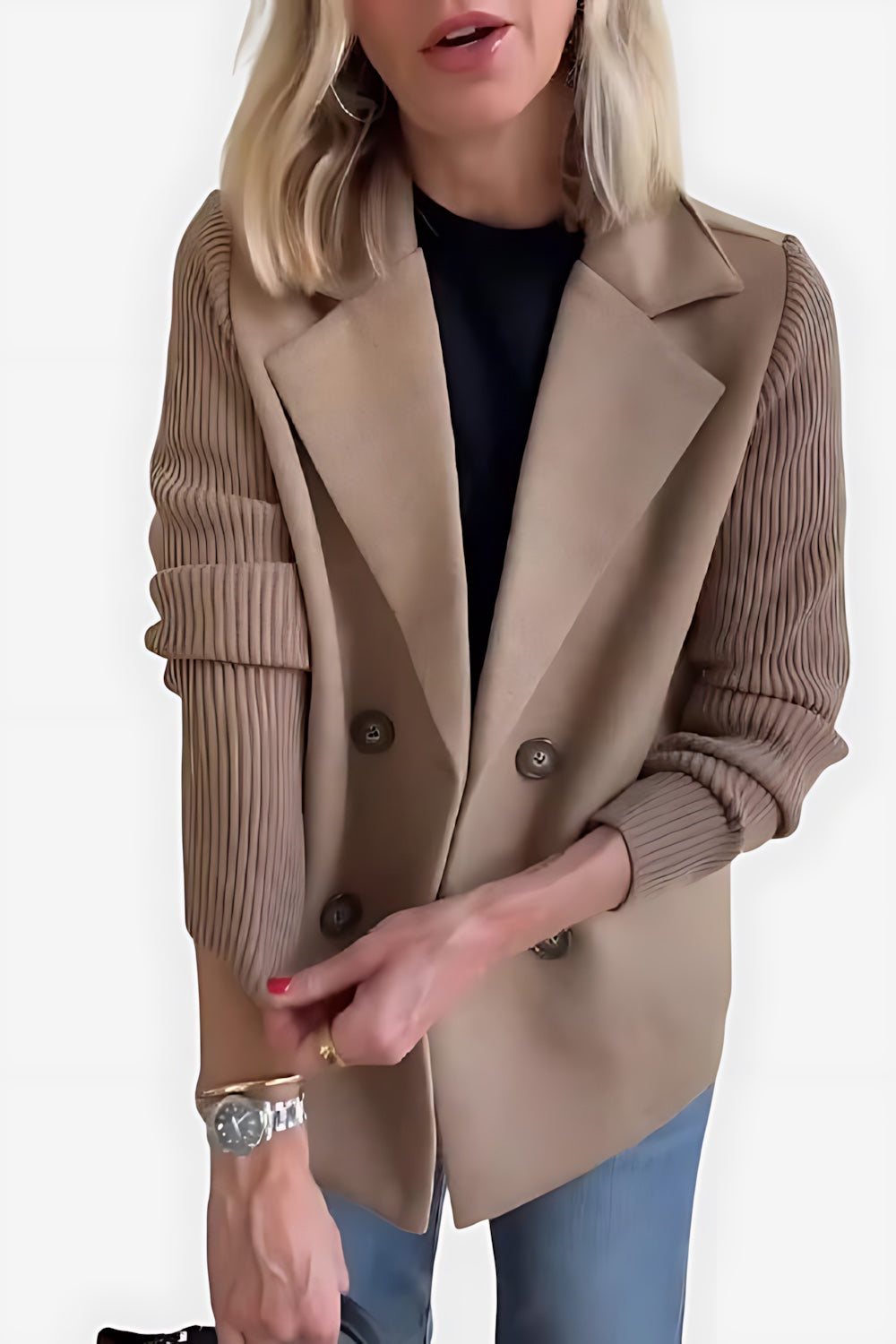 Amelia – Double Breasted Tailored Blazer