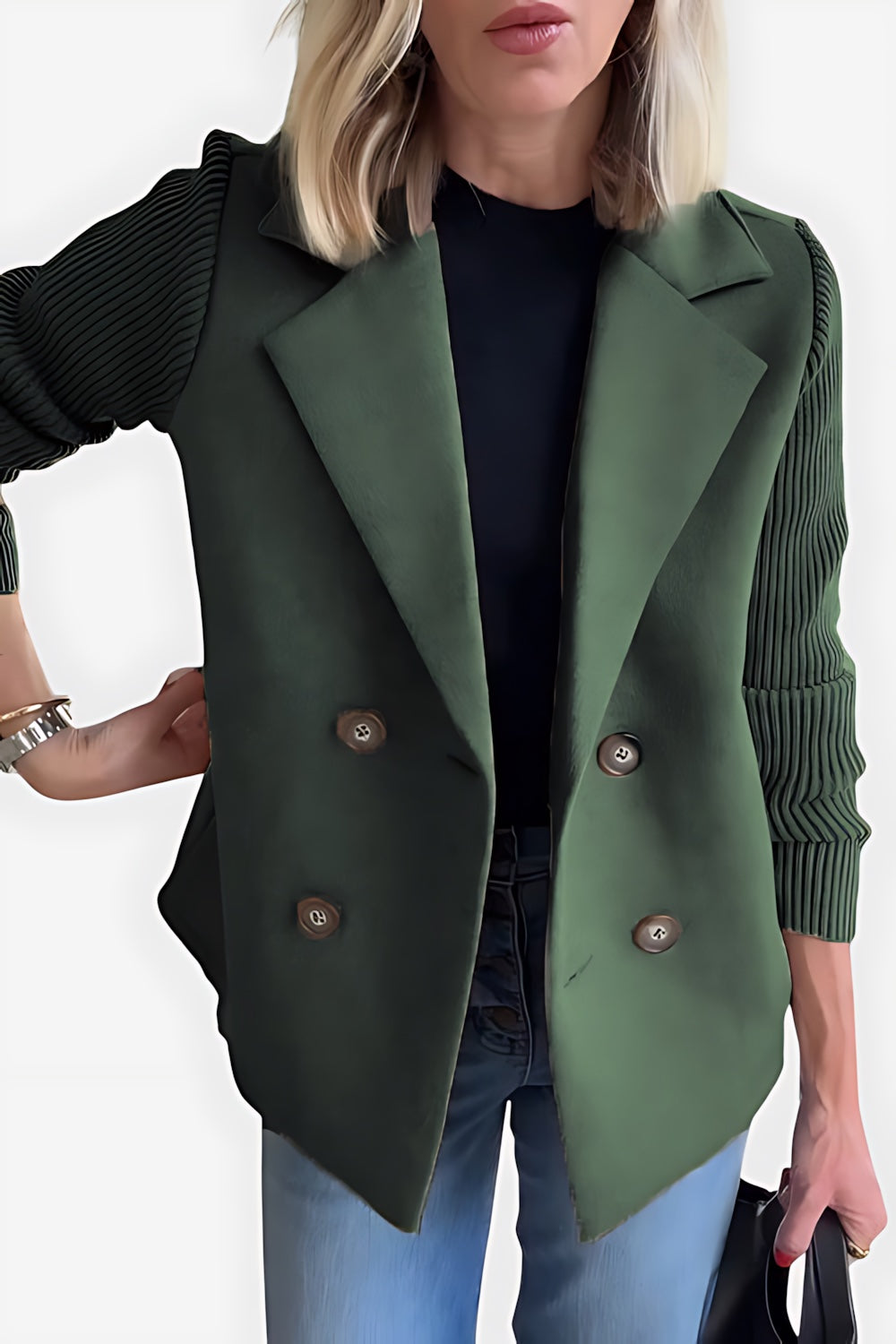 Amelia – Double Breasted Tailored Blazer