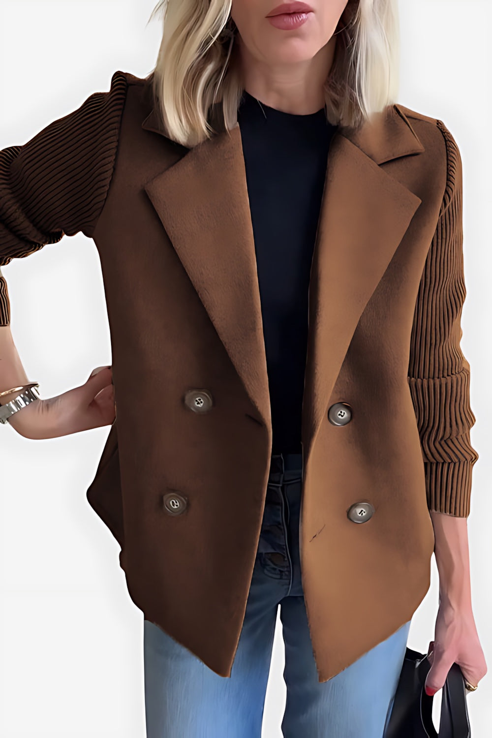 Amelia – Double Breasted Tailored Blazer