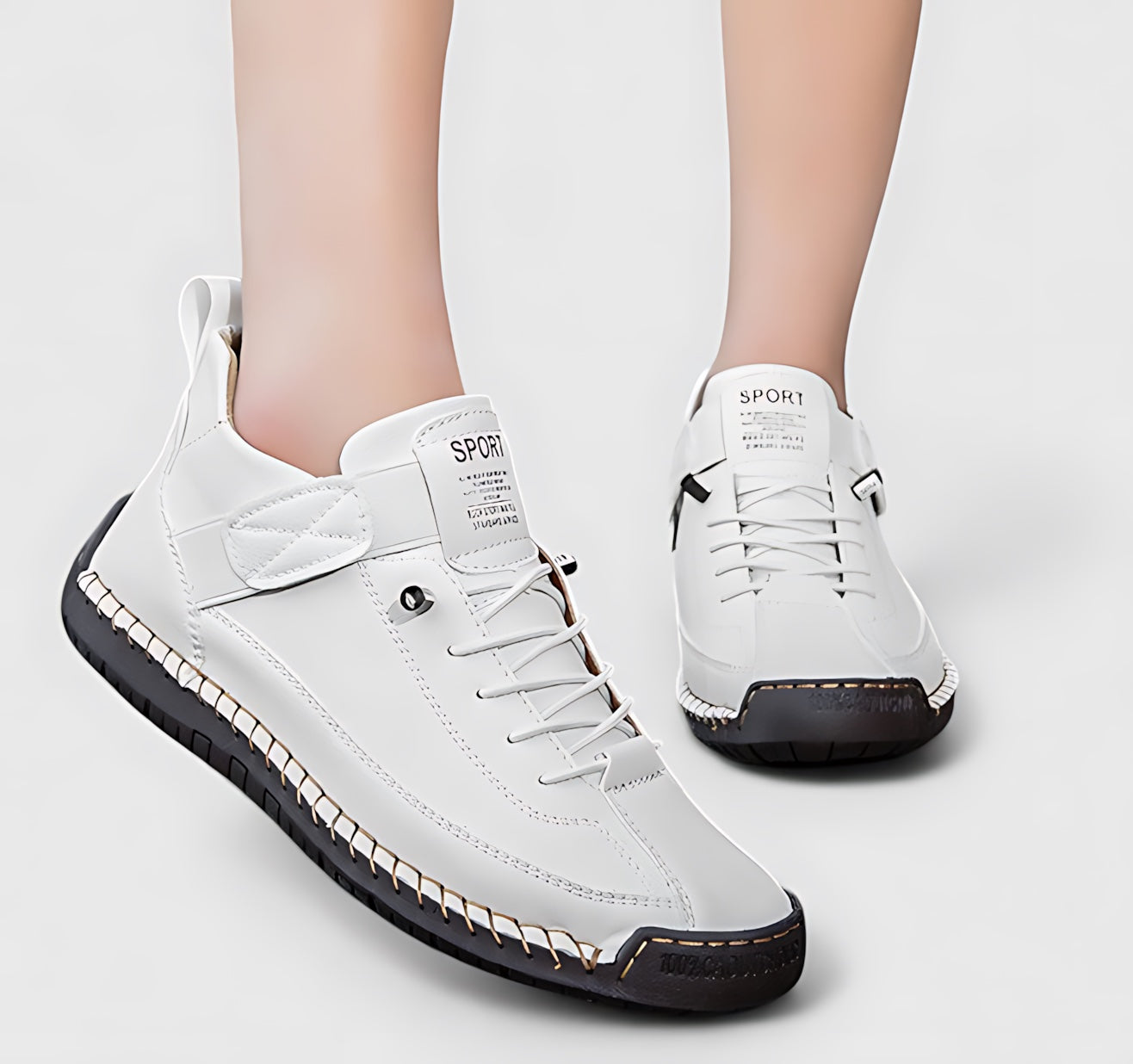 Amelia – Lace Up Platform Low Top Sneakers