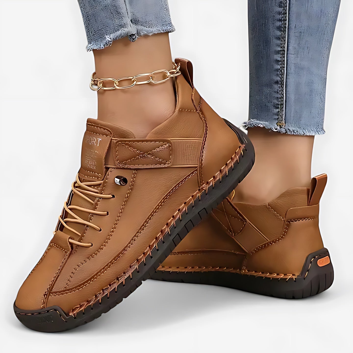 Amelia – Lace Up Platform Low Top Sneakers
