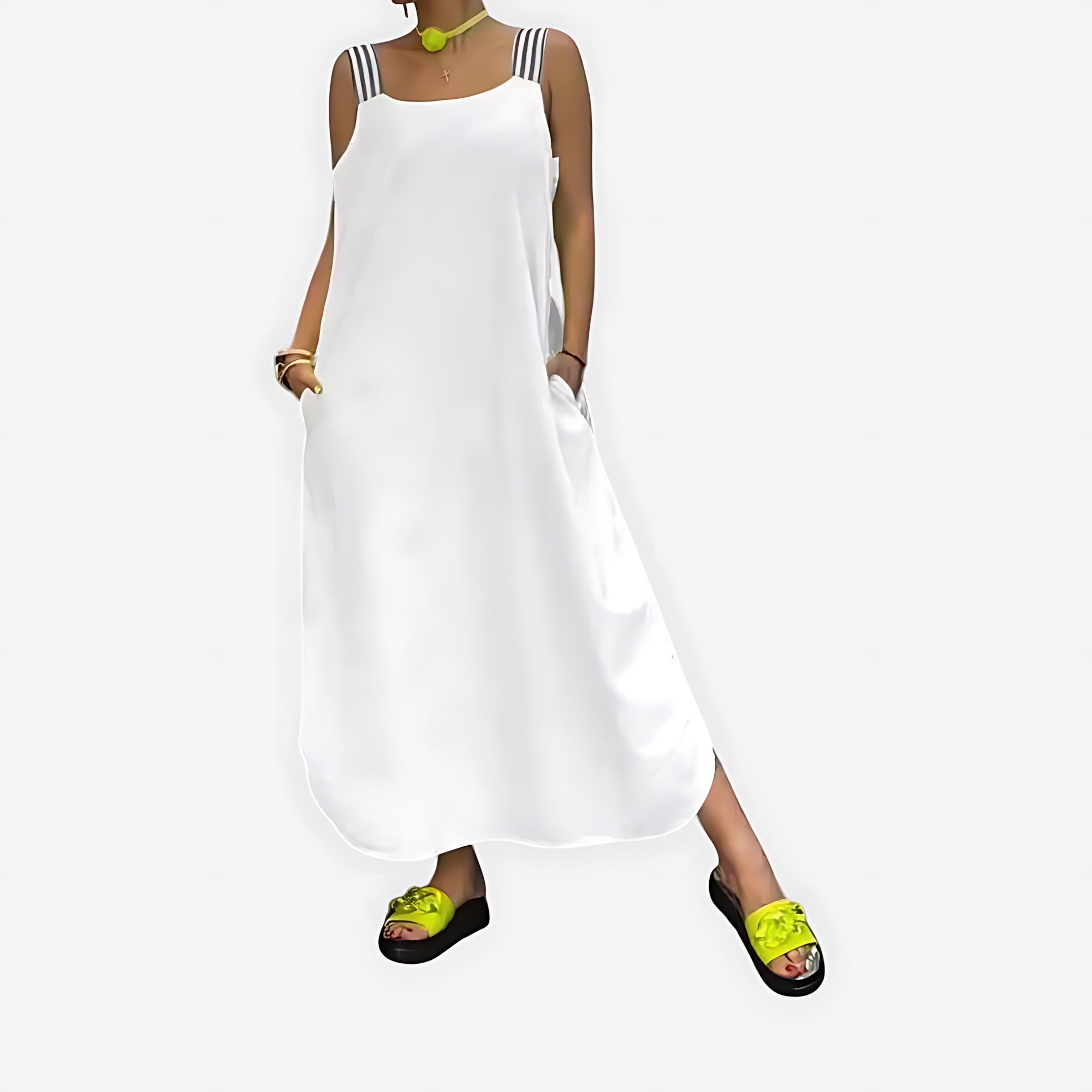 Annie – Loose Fit Tank Summer Maxi Dress