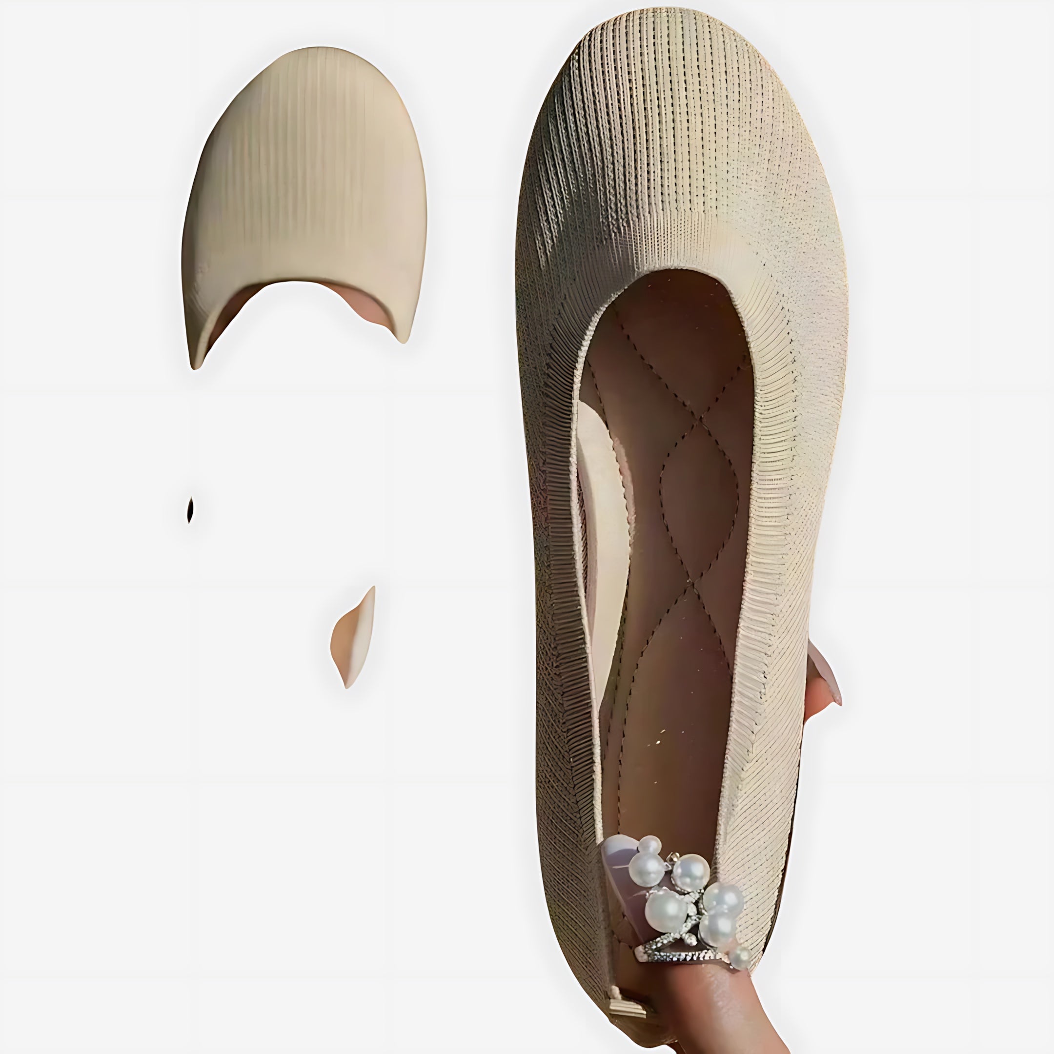 Ariana – Ankle Strap Round Toe Ballet Flats