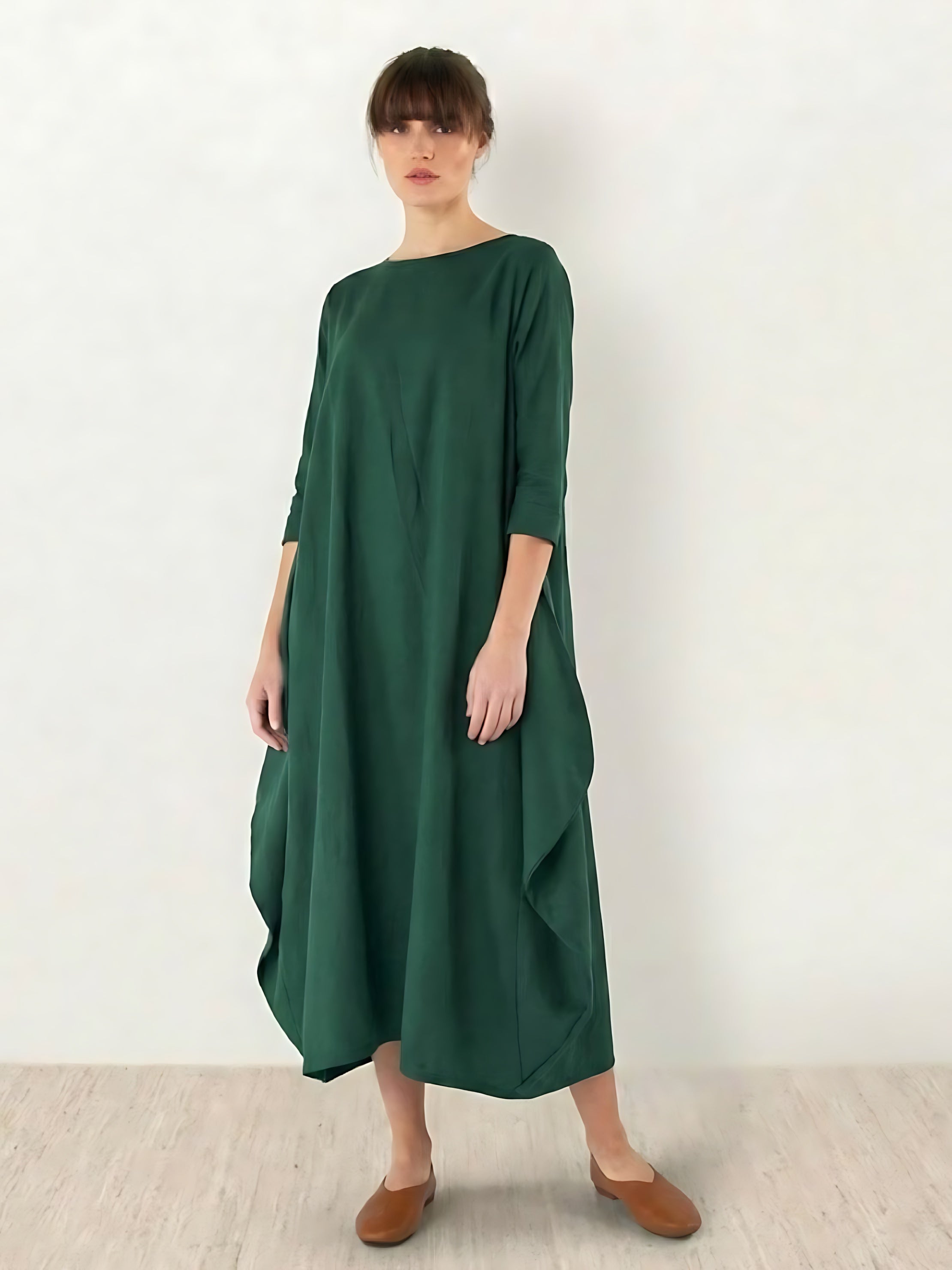 Aurora – Oversized Boho Kaftan Maxi Dress