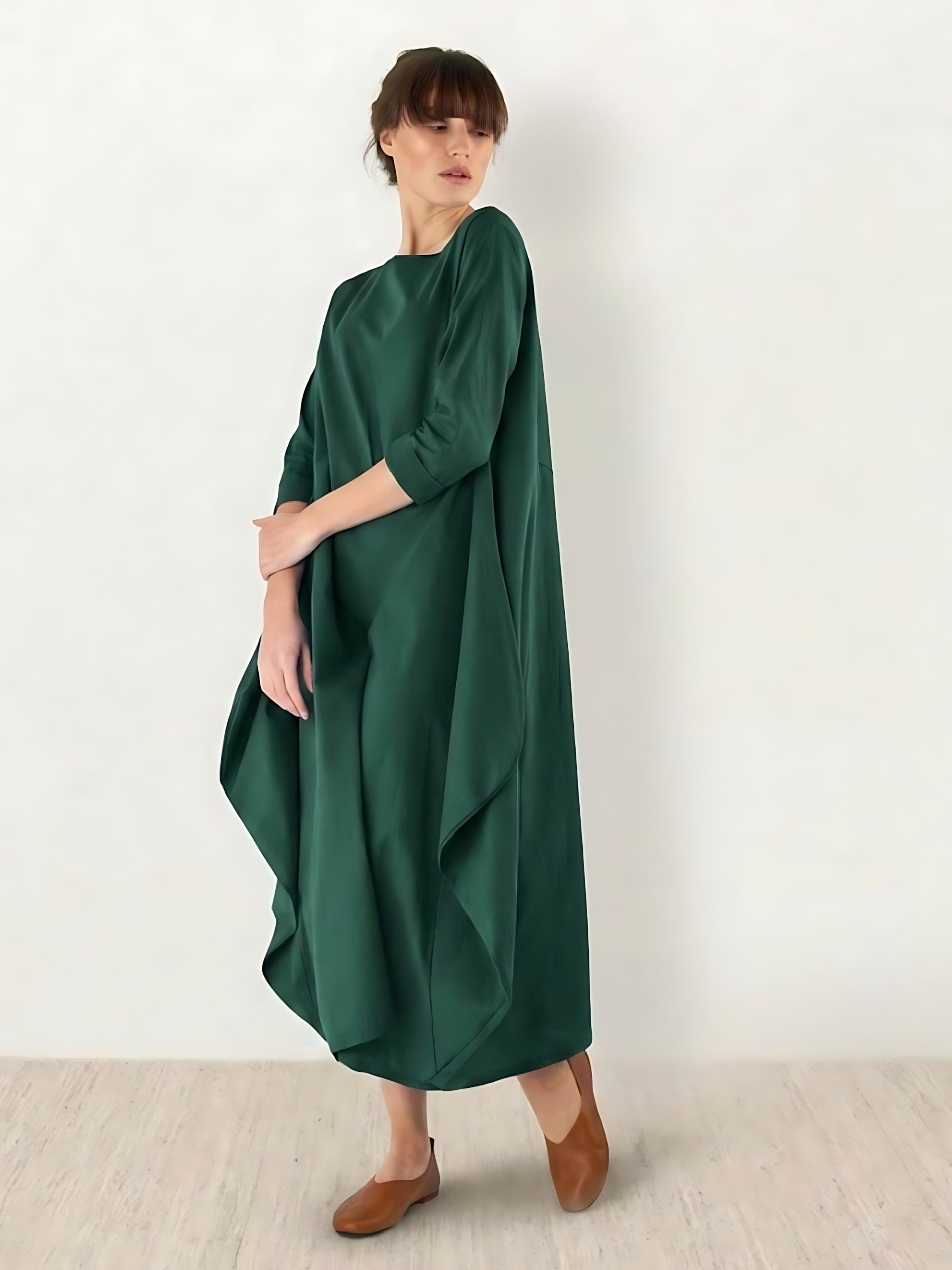 Aurora – Oversized Boho Kaftan Maxi Dress