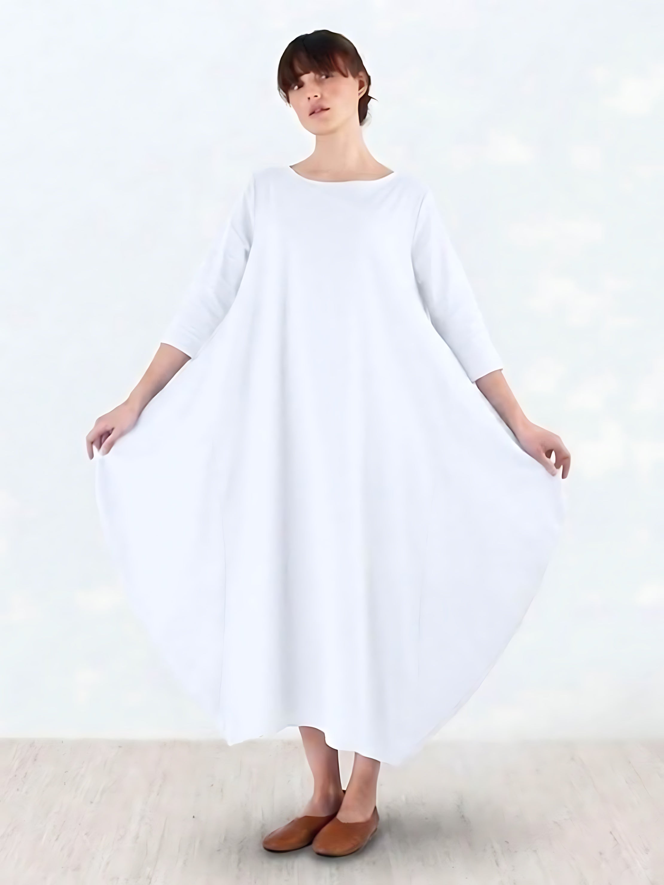 Aurora – Oversized Boho Kaftan Maxi Dress
