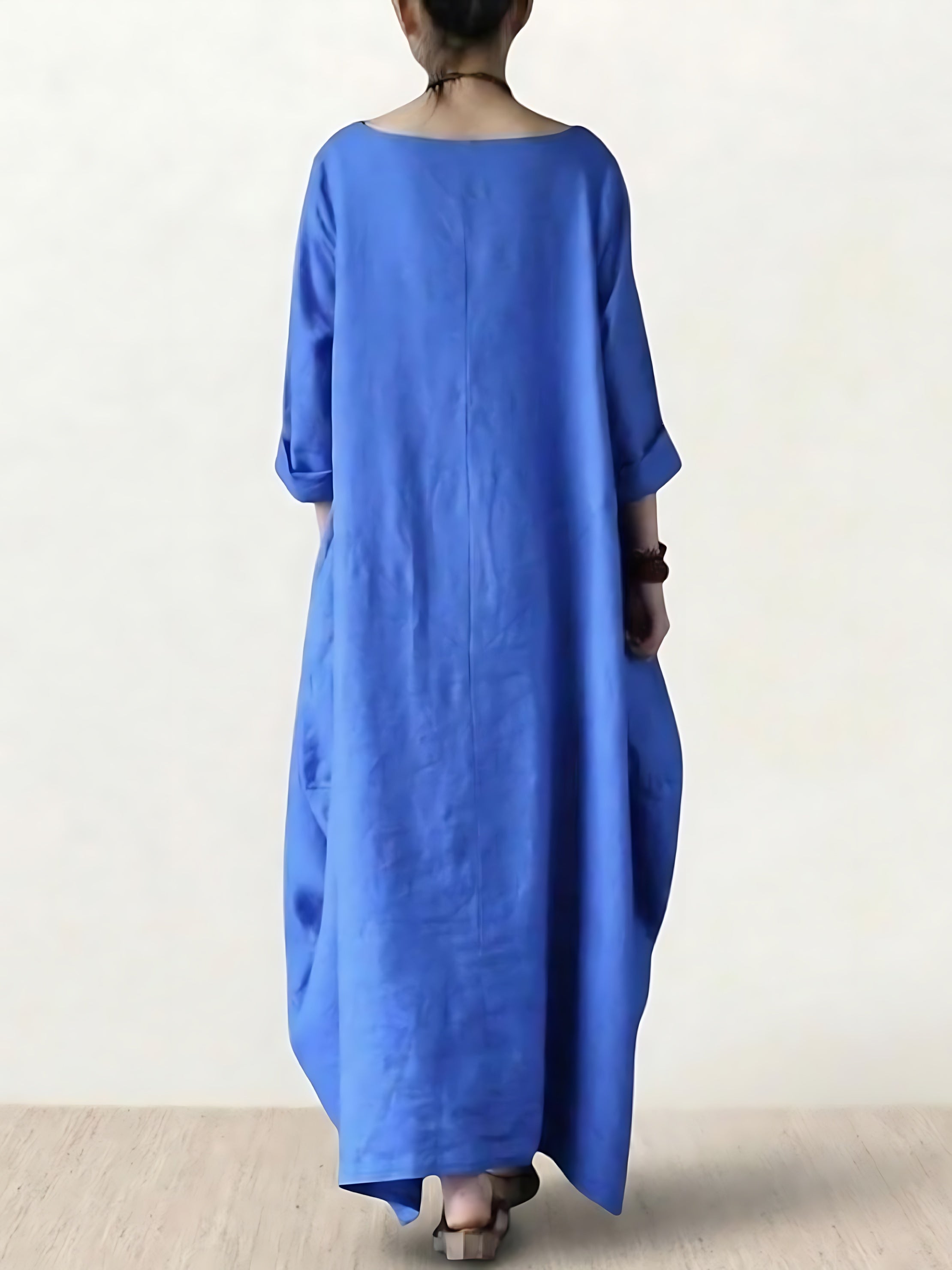 Aurora – Oversized Boho Kaftan Maxi Dress