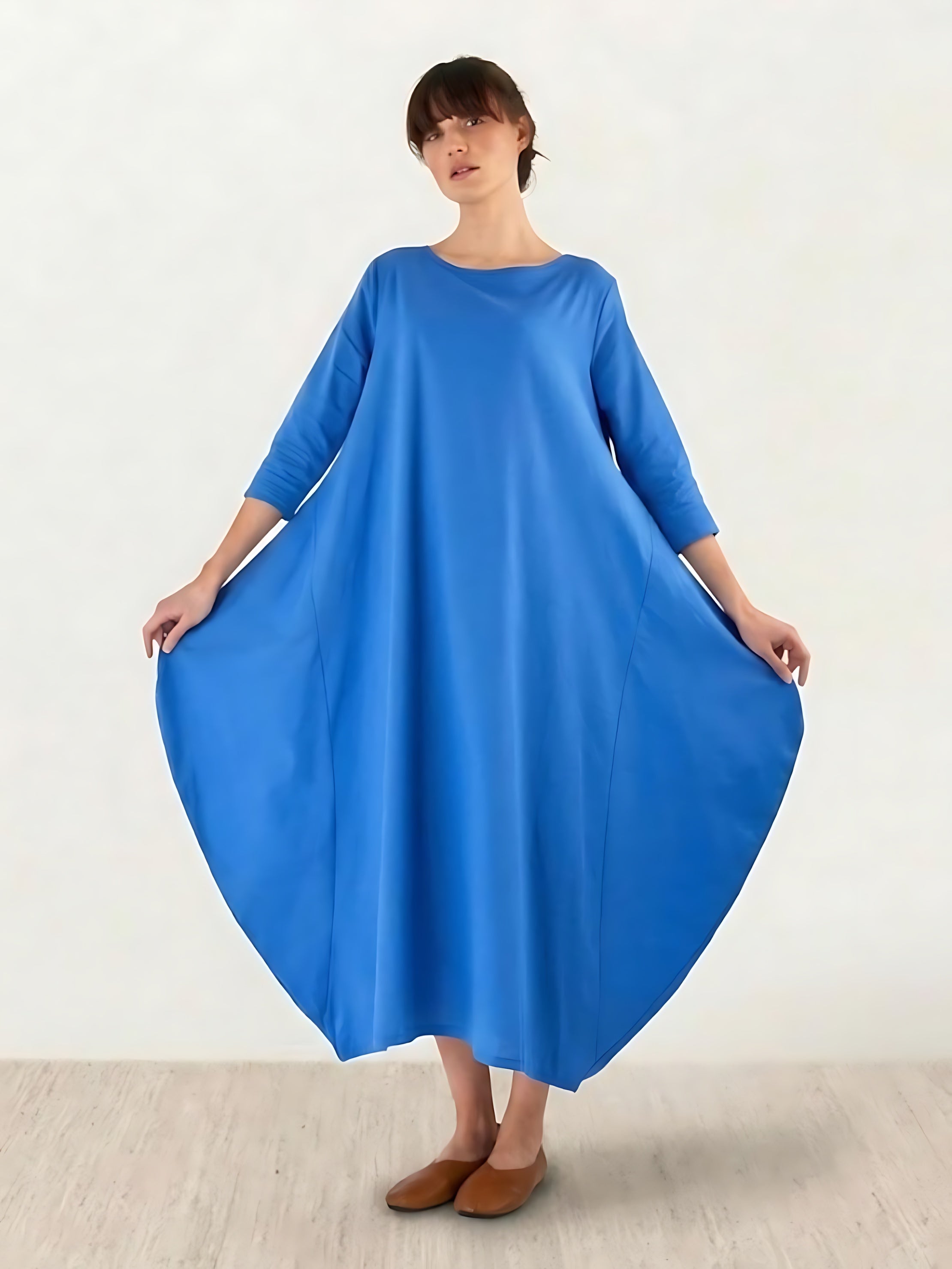 Aurora – Oversized Boho Kaftan Maxi Dress