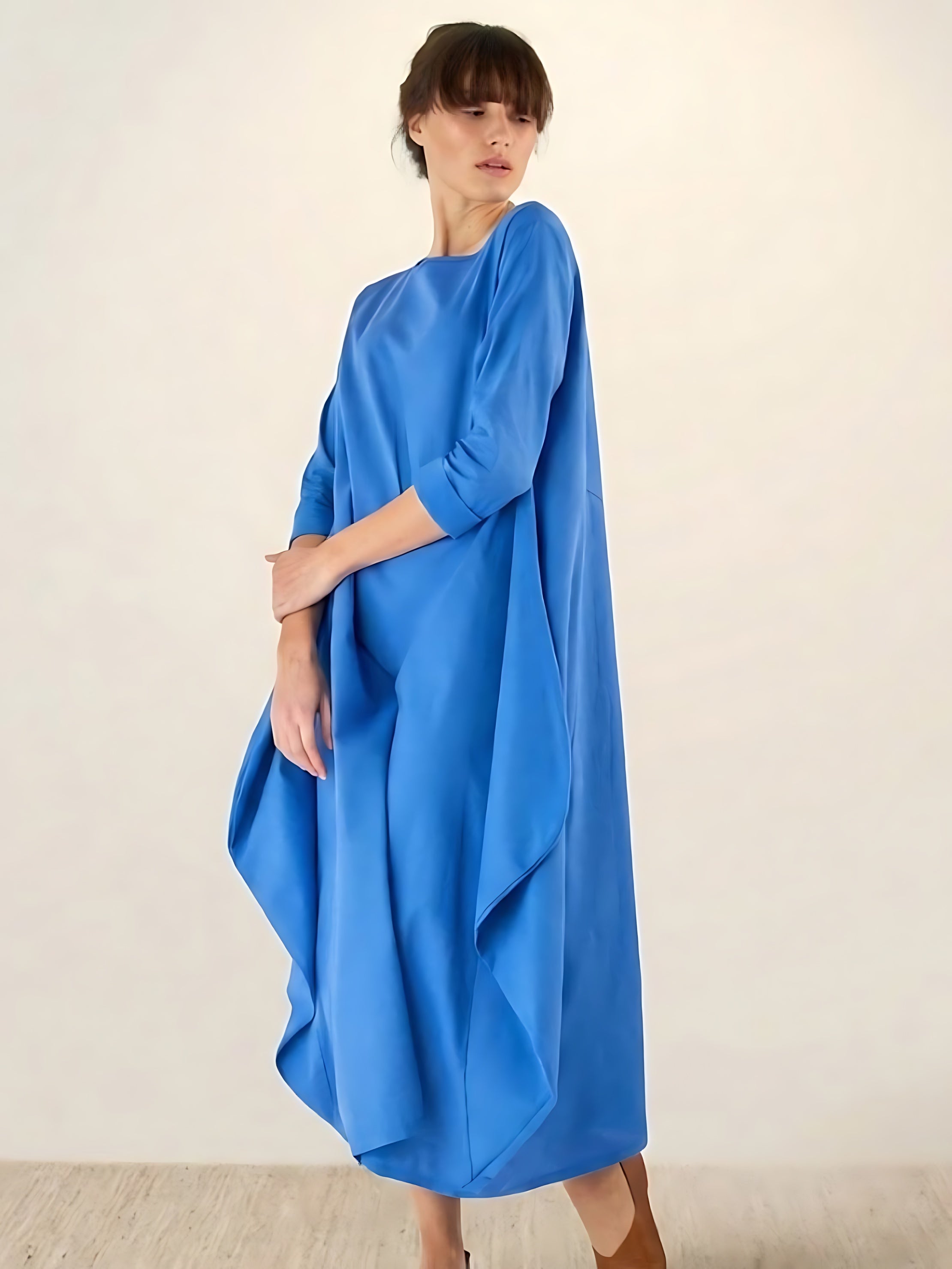 Aurora – Oversized Boho Kaftan Maxi Dress