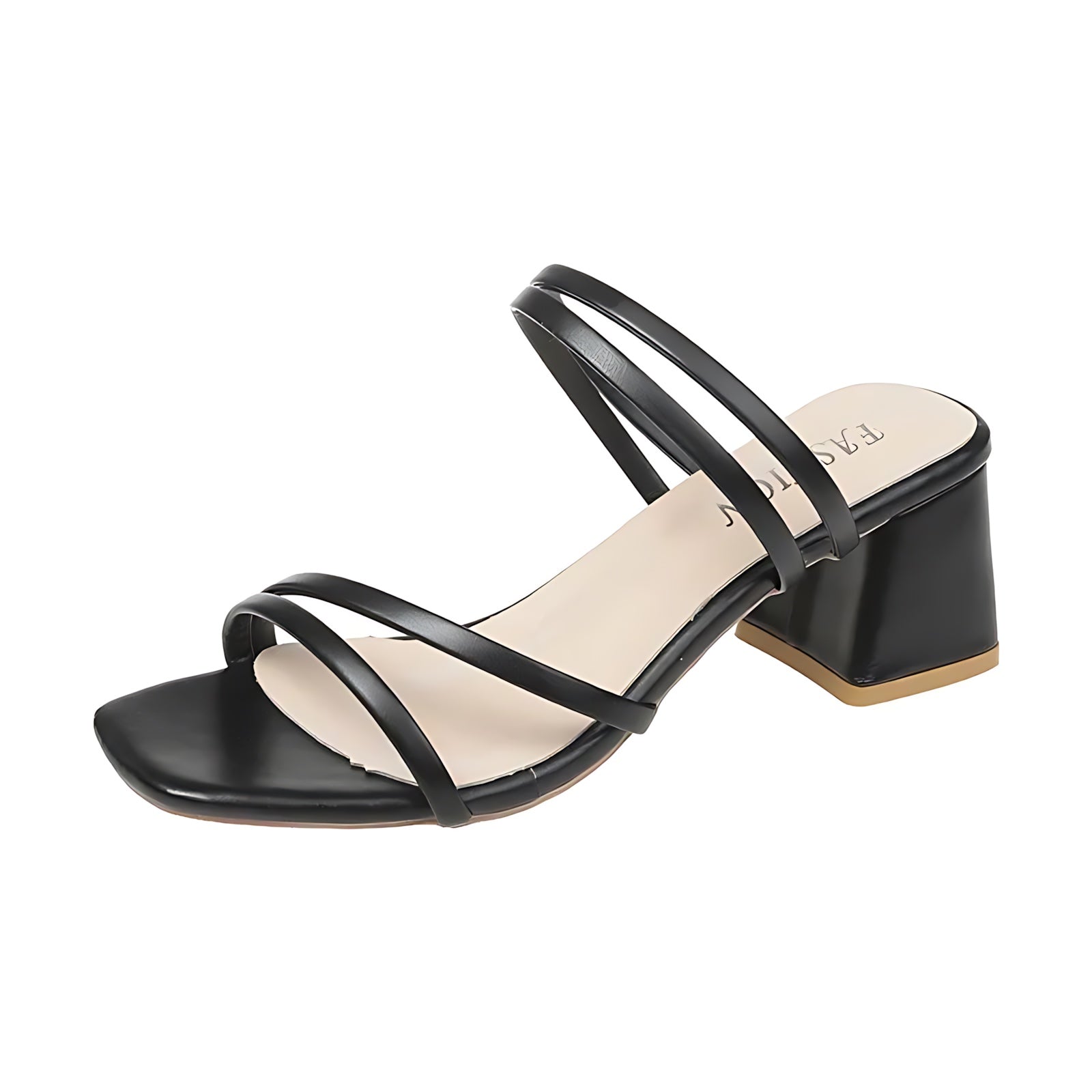 Ava – Strappy Low Block Heel Sandals