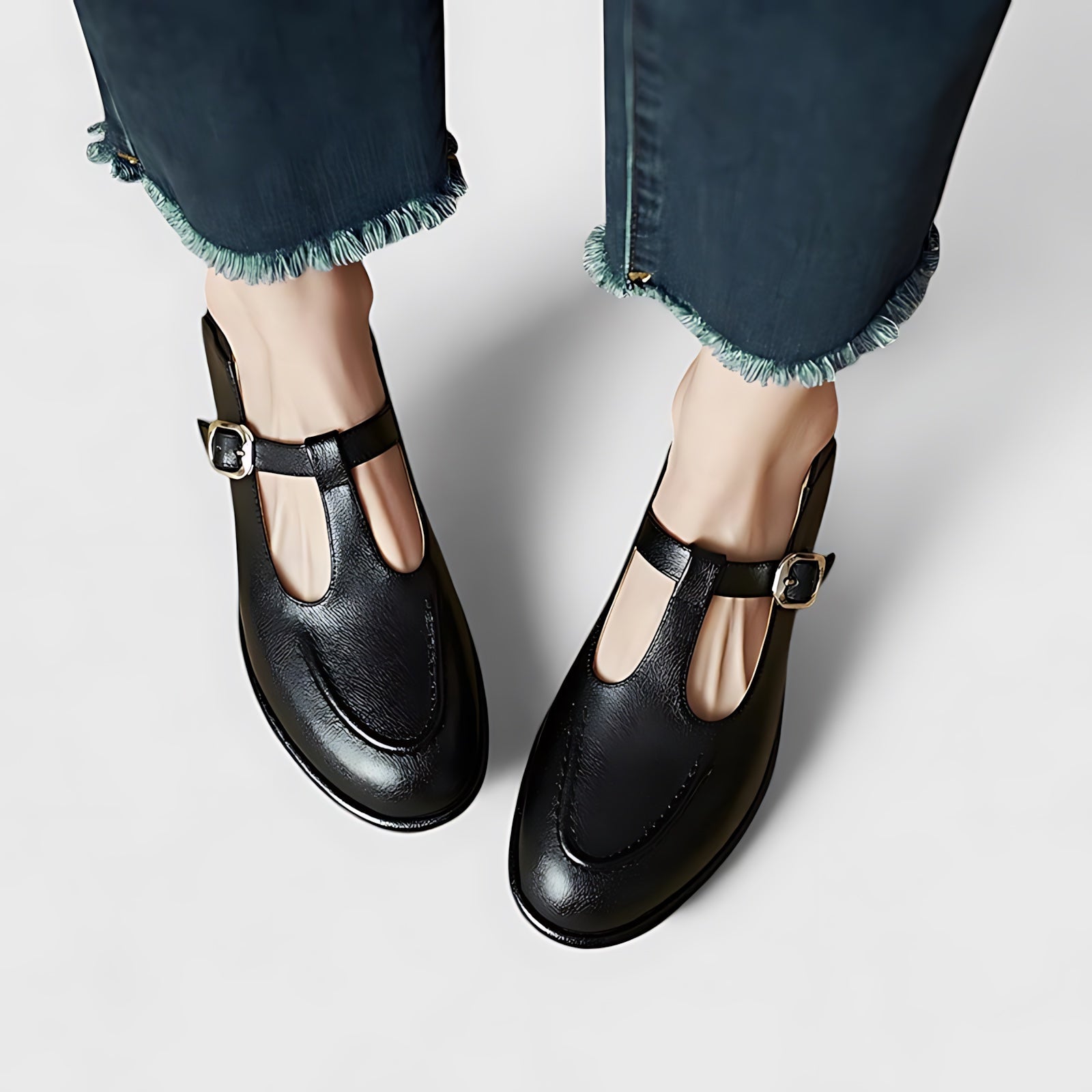 Ava – T Strap Round Toe Mary Janes