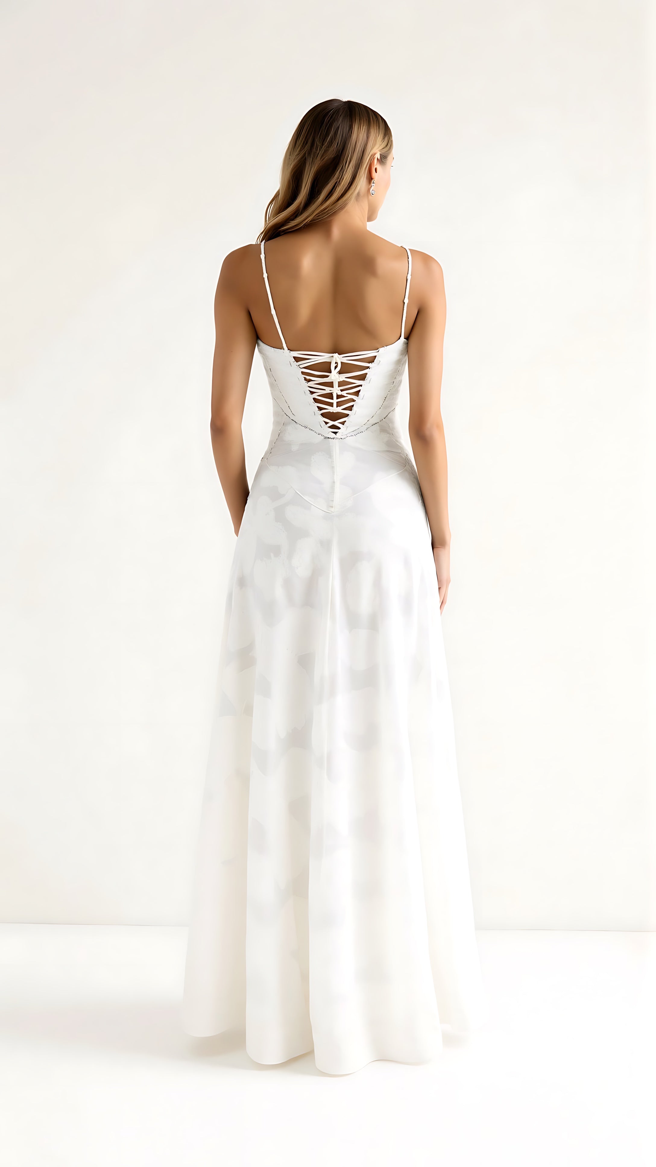 Avery – Lace Cami Wedding Guest Maxi Dress