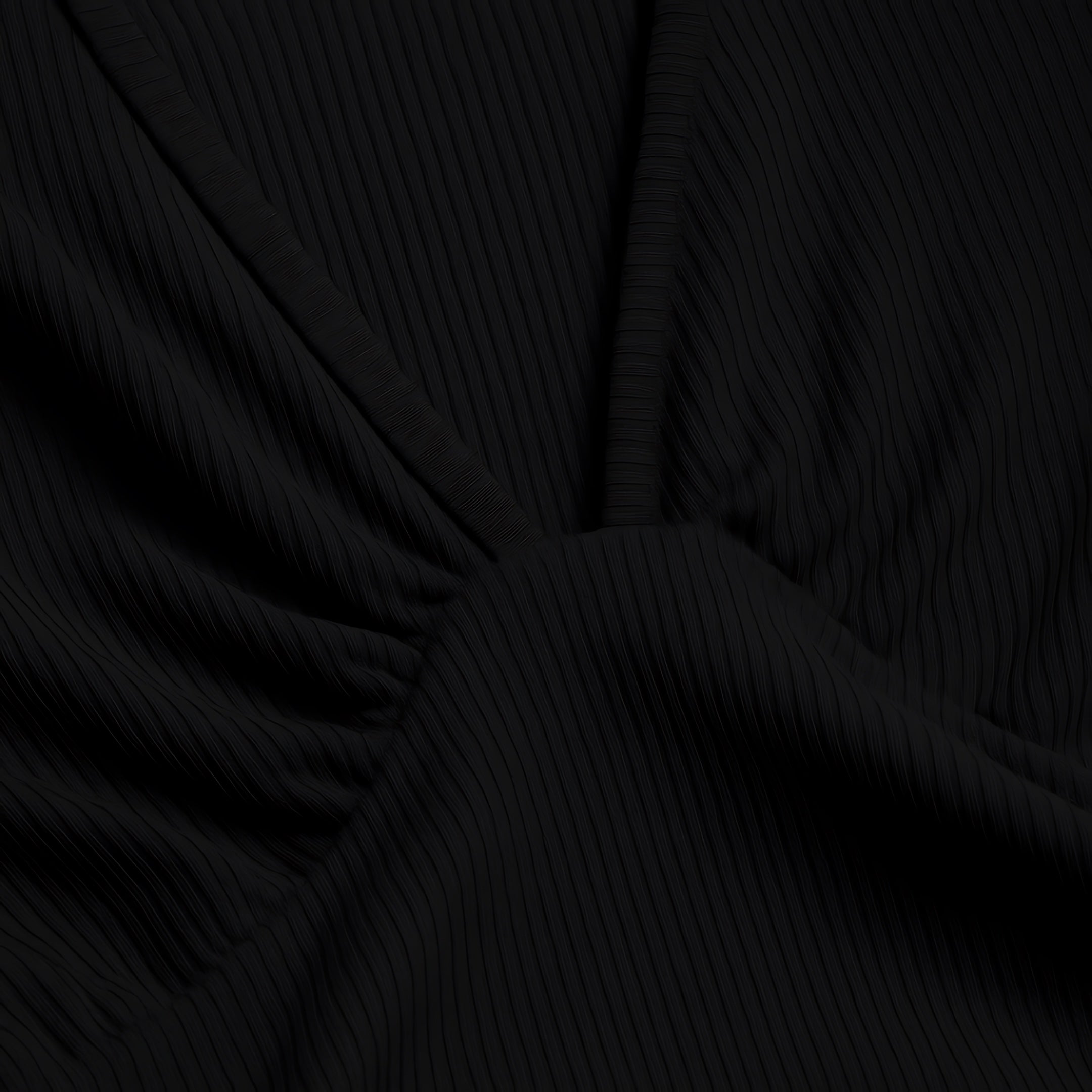Avery – V Neck Pleated Wide Leg Jumpsuit