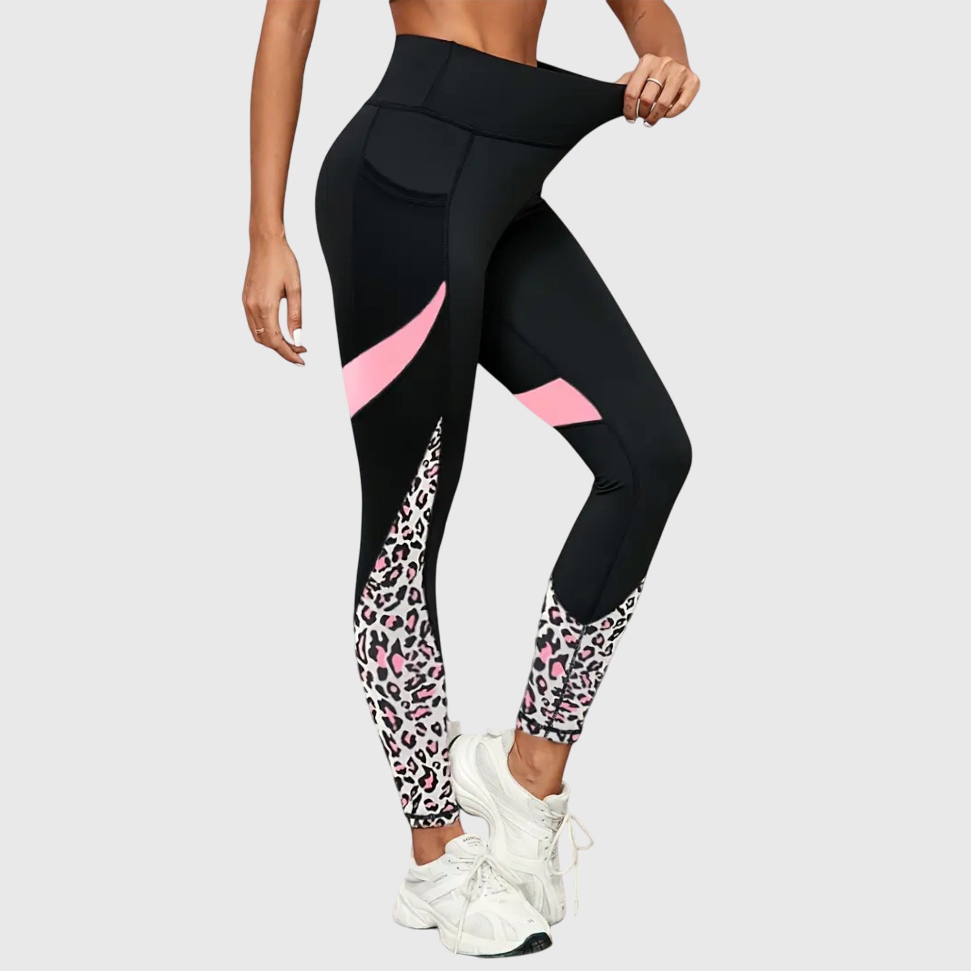 Blakely – Leopard Print High Waist Workout Leggings