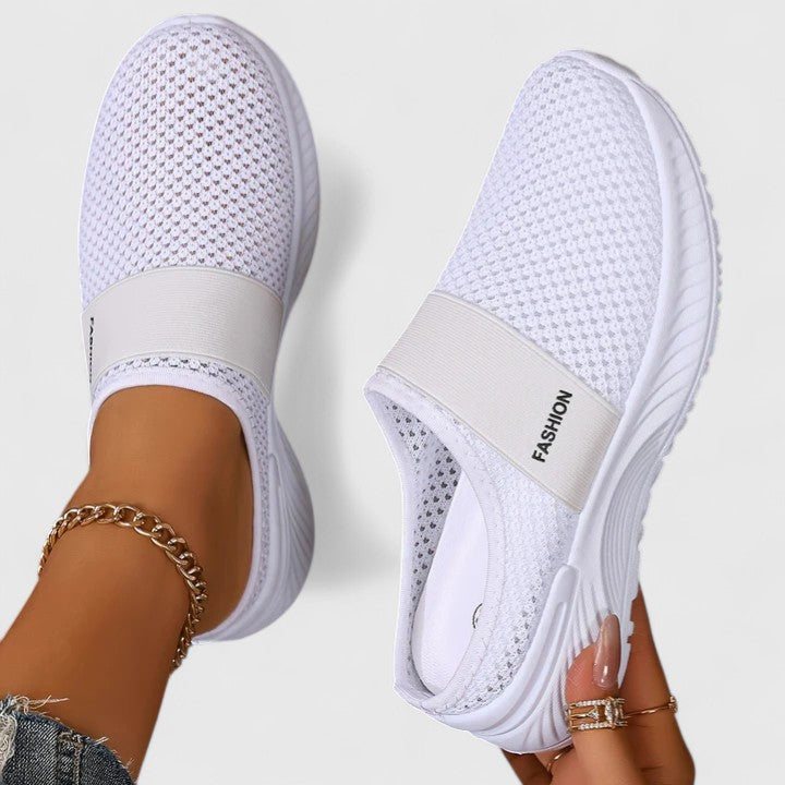 Eliza – Mesh Closed Toe Sneaker Mules