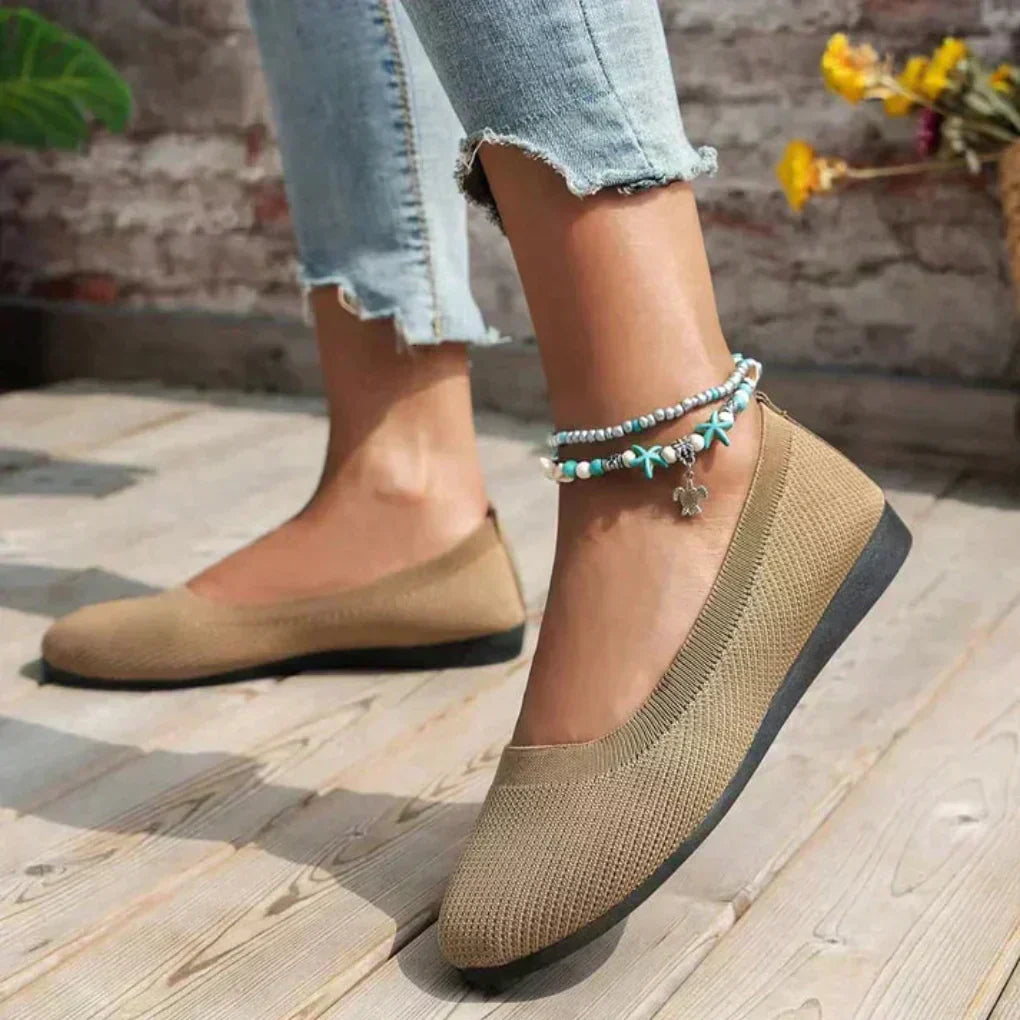 Ximena – Slip On Round Toe Ballet Flats