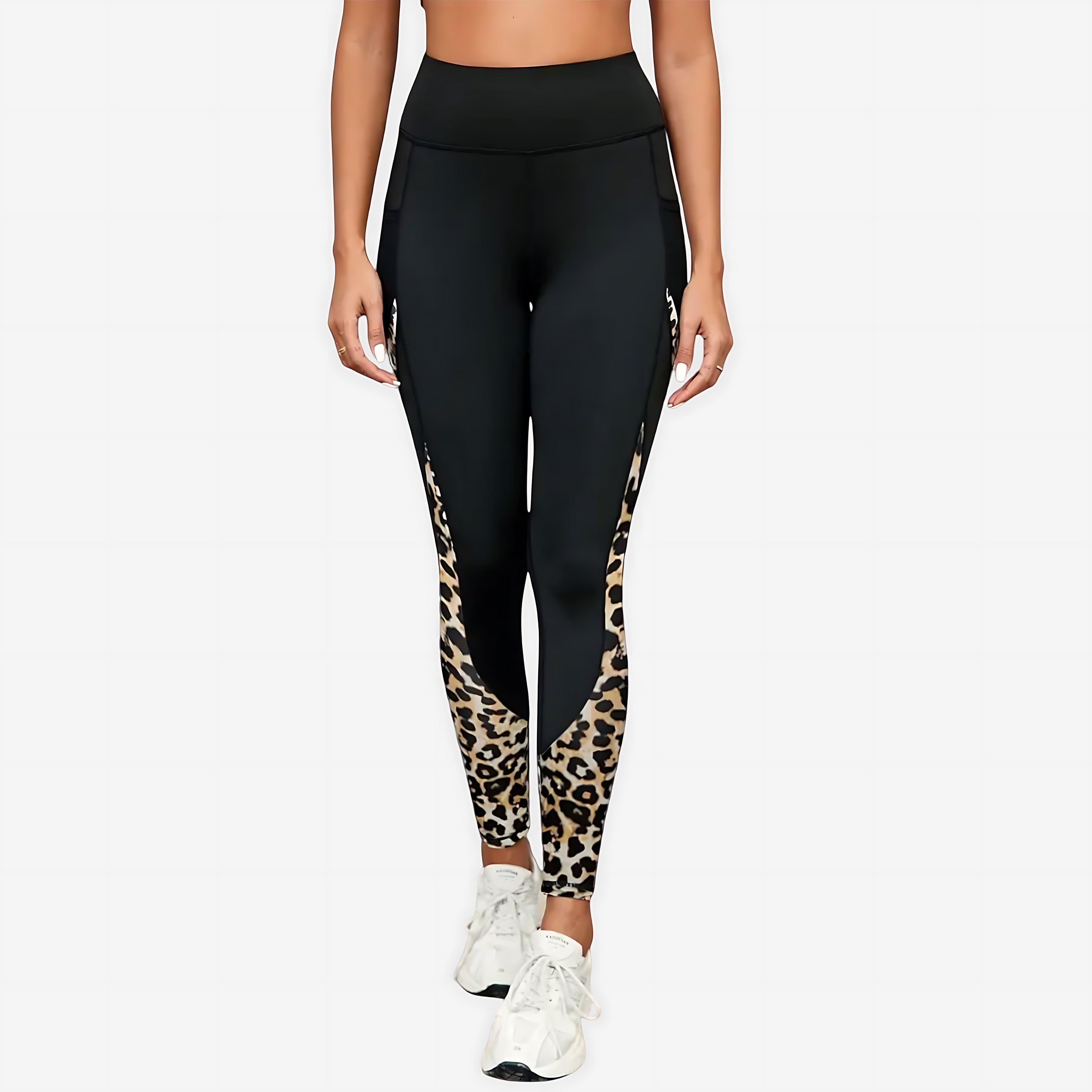 Blakely – Leopard Print High Waist Workout Leggings