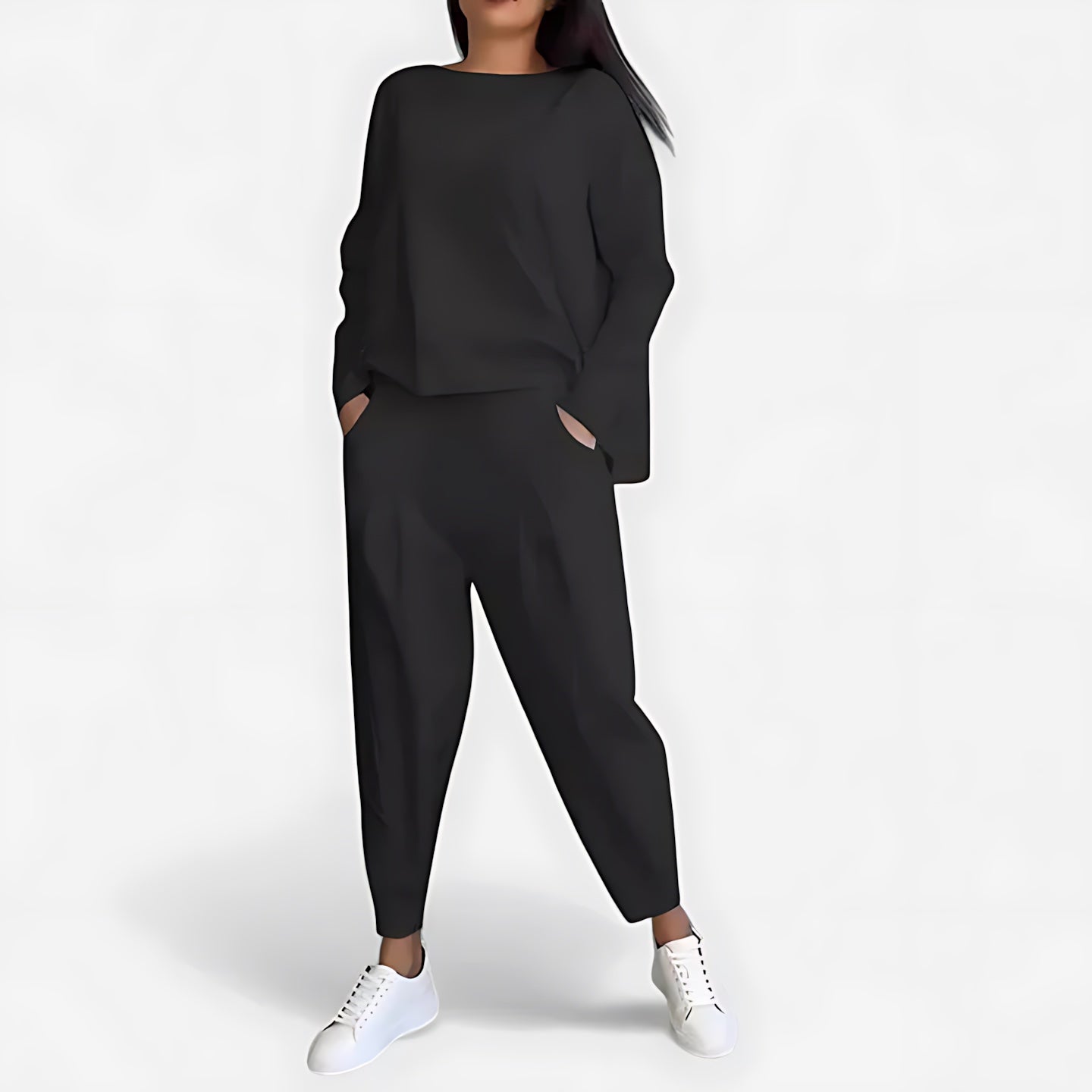 Blakely – Long Sleeve Top and Wide Leg Pants Set