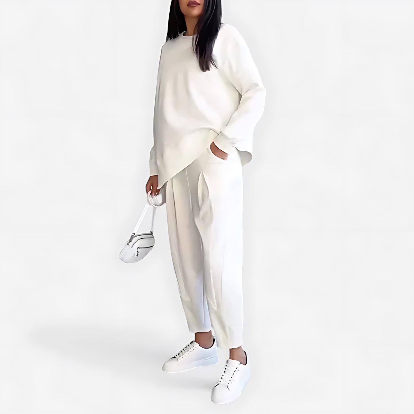 Blakely – Long Sleeve Top and Wide Leg Pants Set