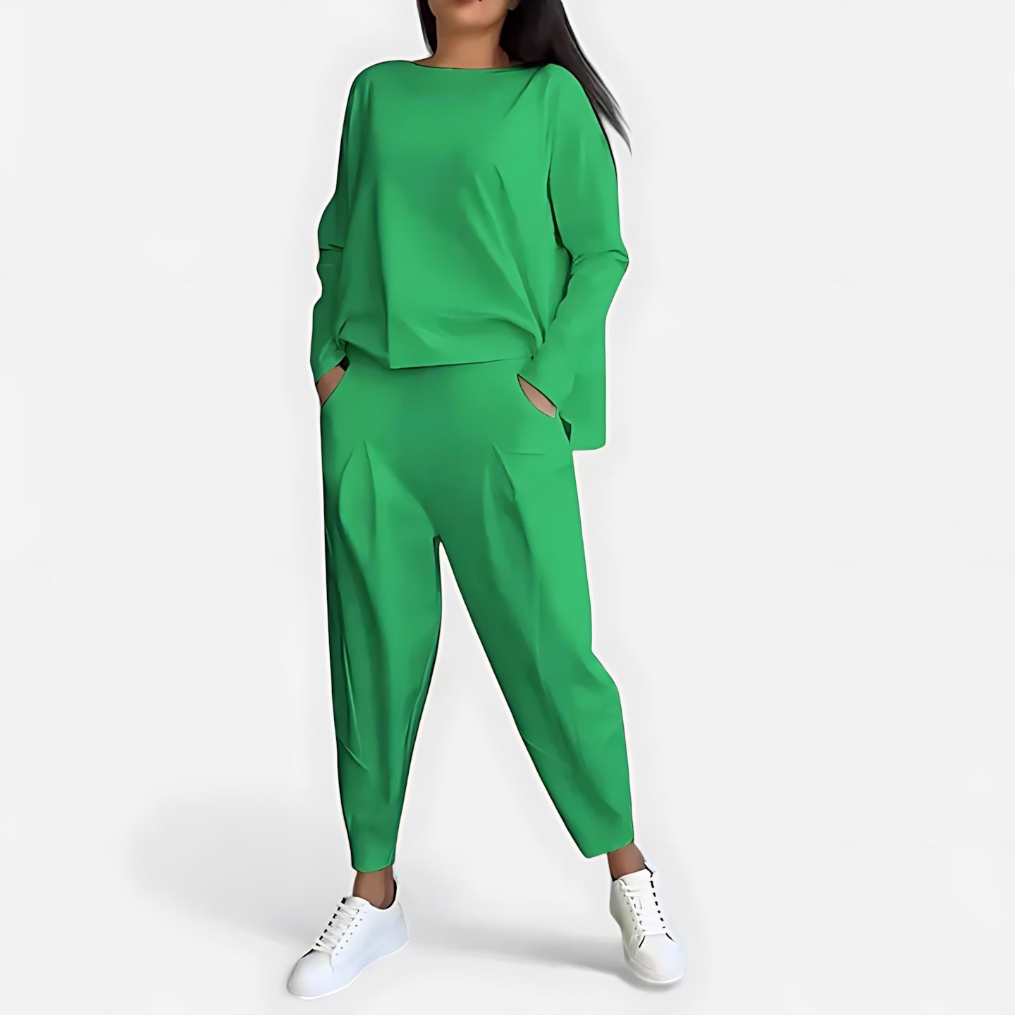 Blakely – Long Sleeve Top and Wide Leg Pants Set