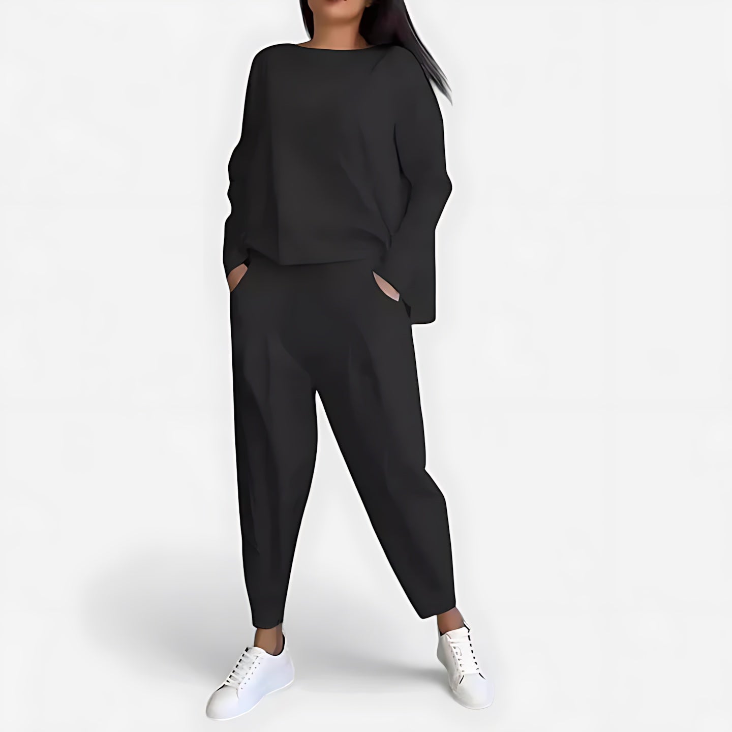Blakely – Long Sleeve Top and Wide Leg Pants Set