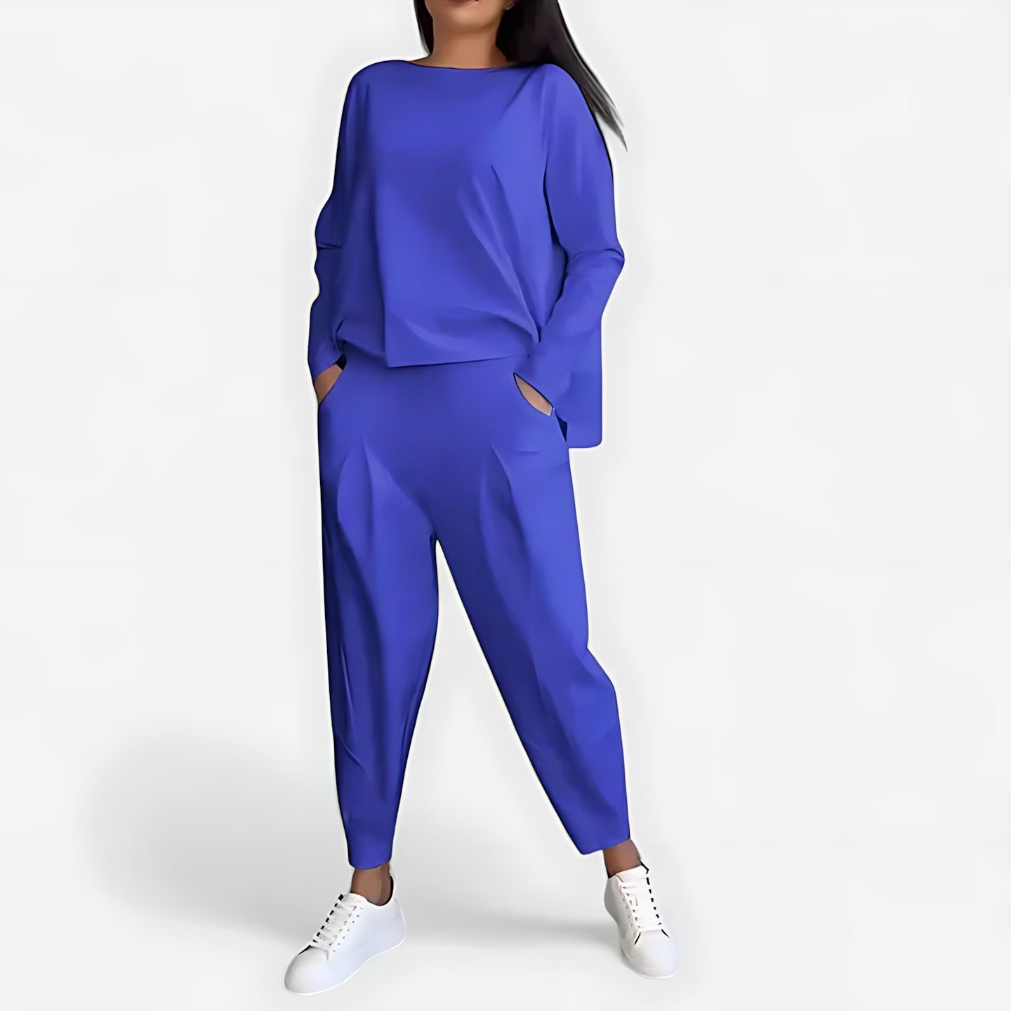 Blakely – Long Sleeve Top and Wide Leg Pants Set