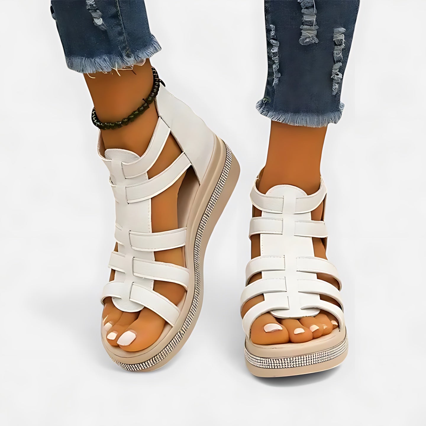 Blakely – Strappy Gladiator Wedge Sandals
