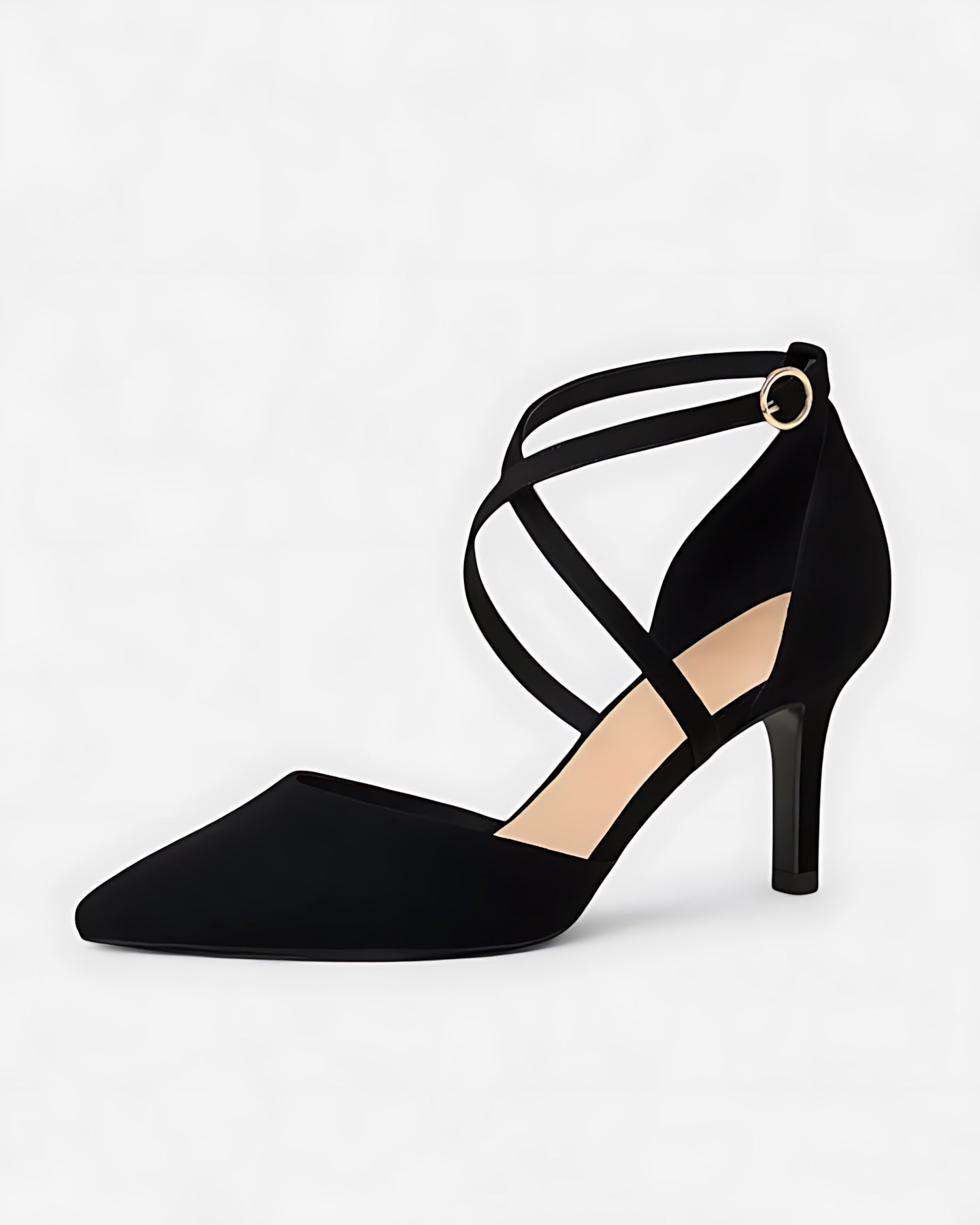Blakely – Strappy Pointed Toe Stiletto Heels
