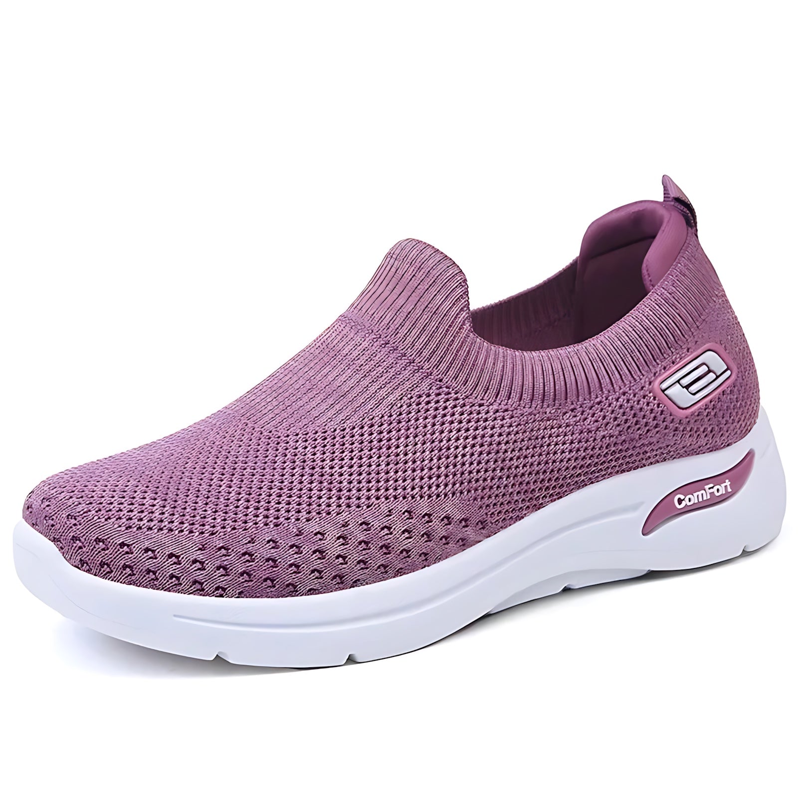 Brianna – Knit Sock Slip On Walking Sneakers