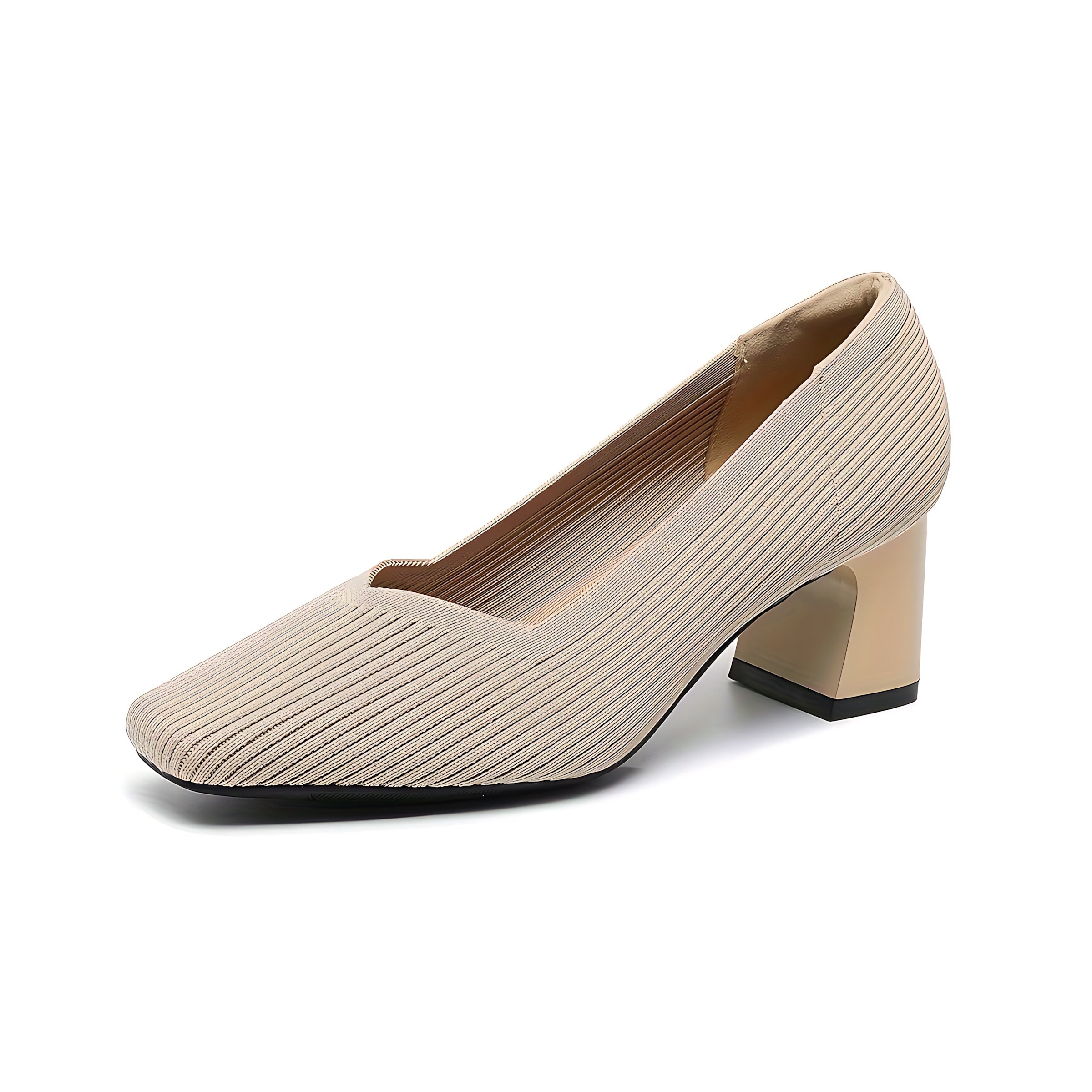 Brooke – Pointed Toe Block Heel Pumps