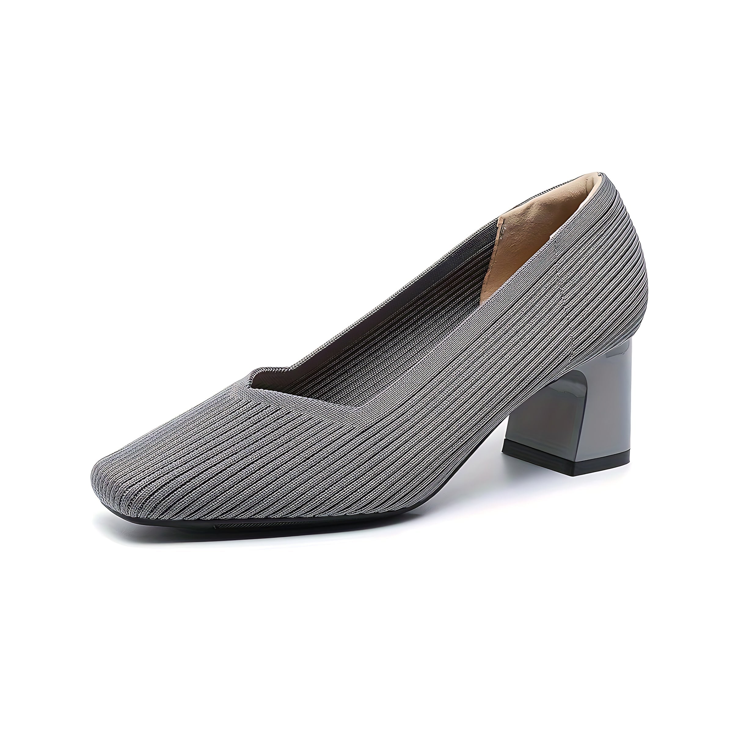 Brooke – Pointed Toe Block Heel Pumps