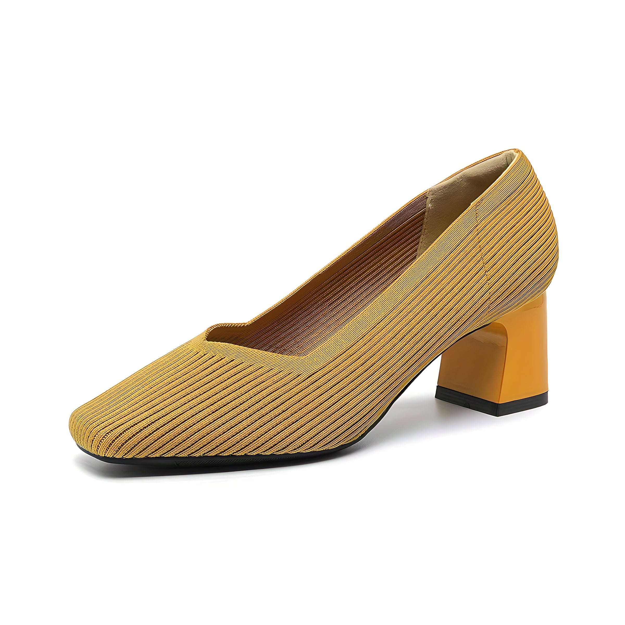 Brooke – Pointed Toe Block Heel Pumps