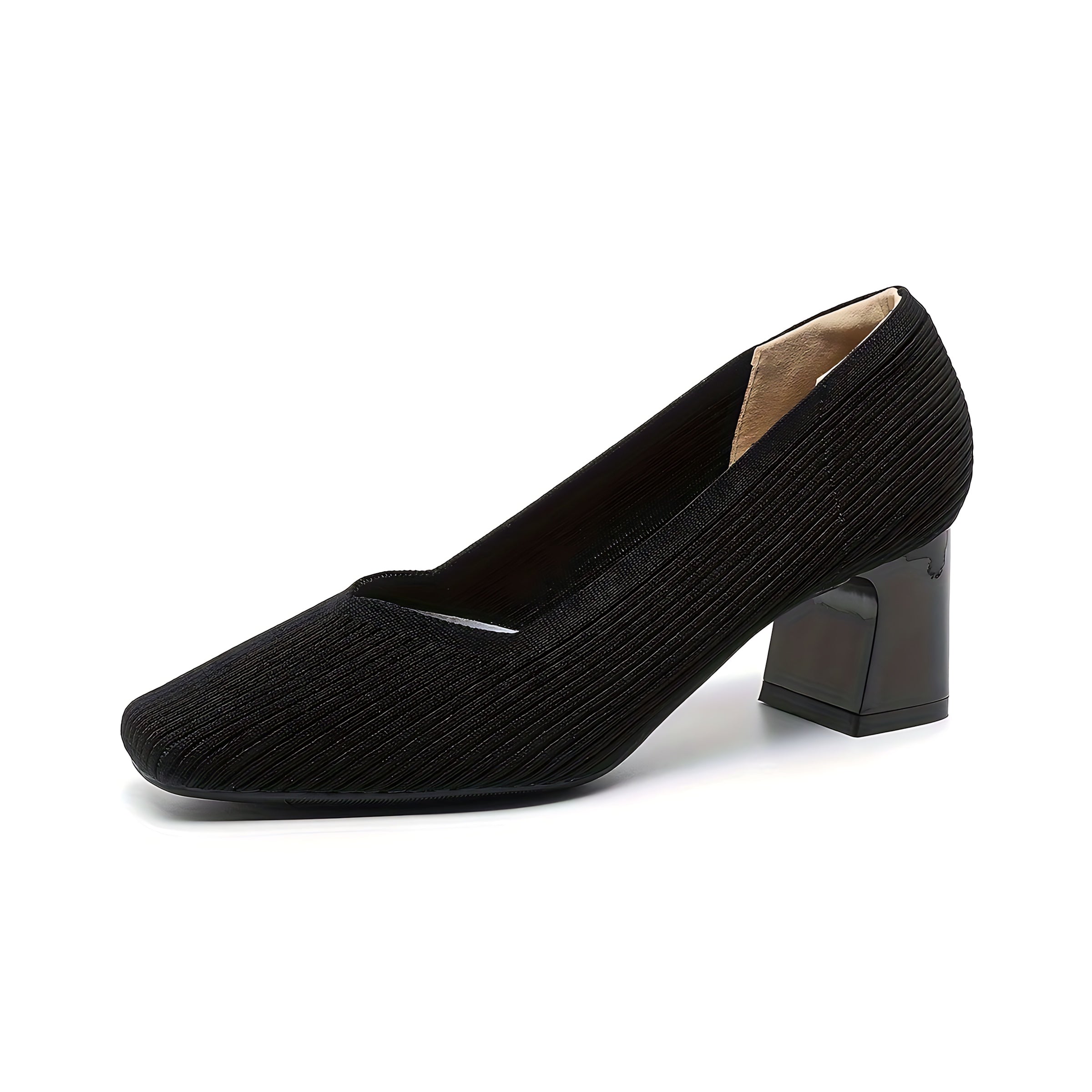Brooke – Pointed Toe Block Heel Pumps