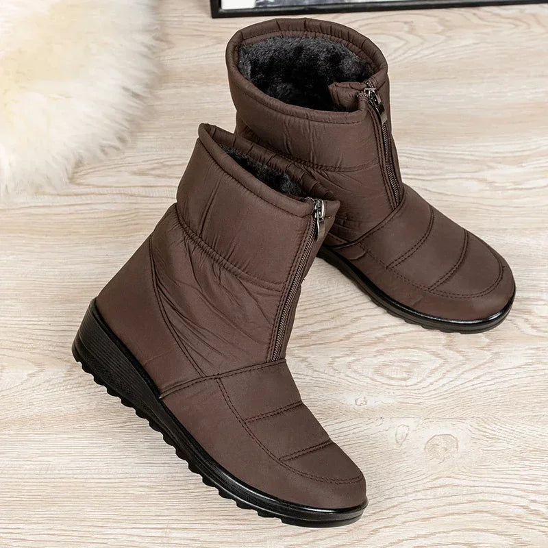 Rebecca – Lug Sole Ankle Snow Boots