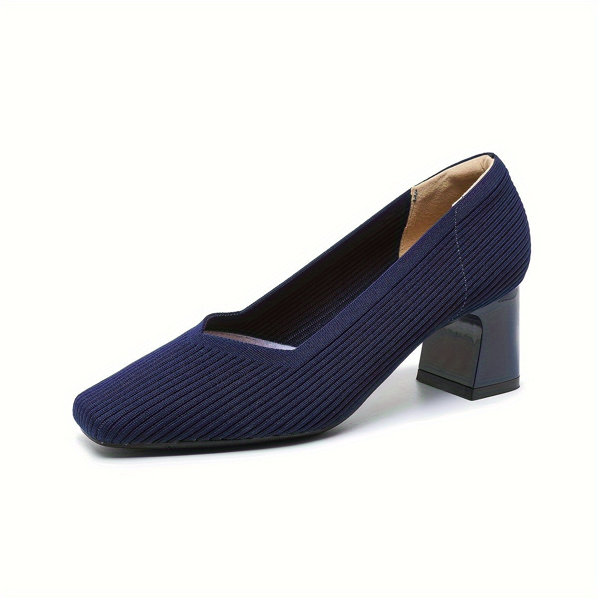 Brooke – Pointed Toe Block Heel Pumps